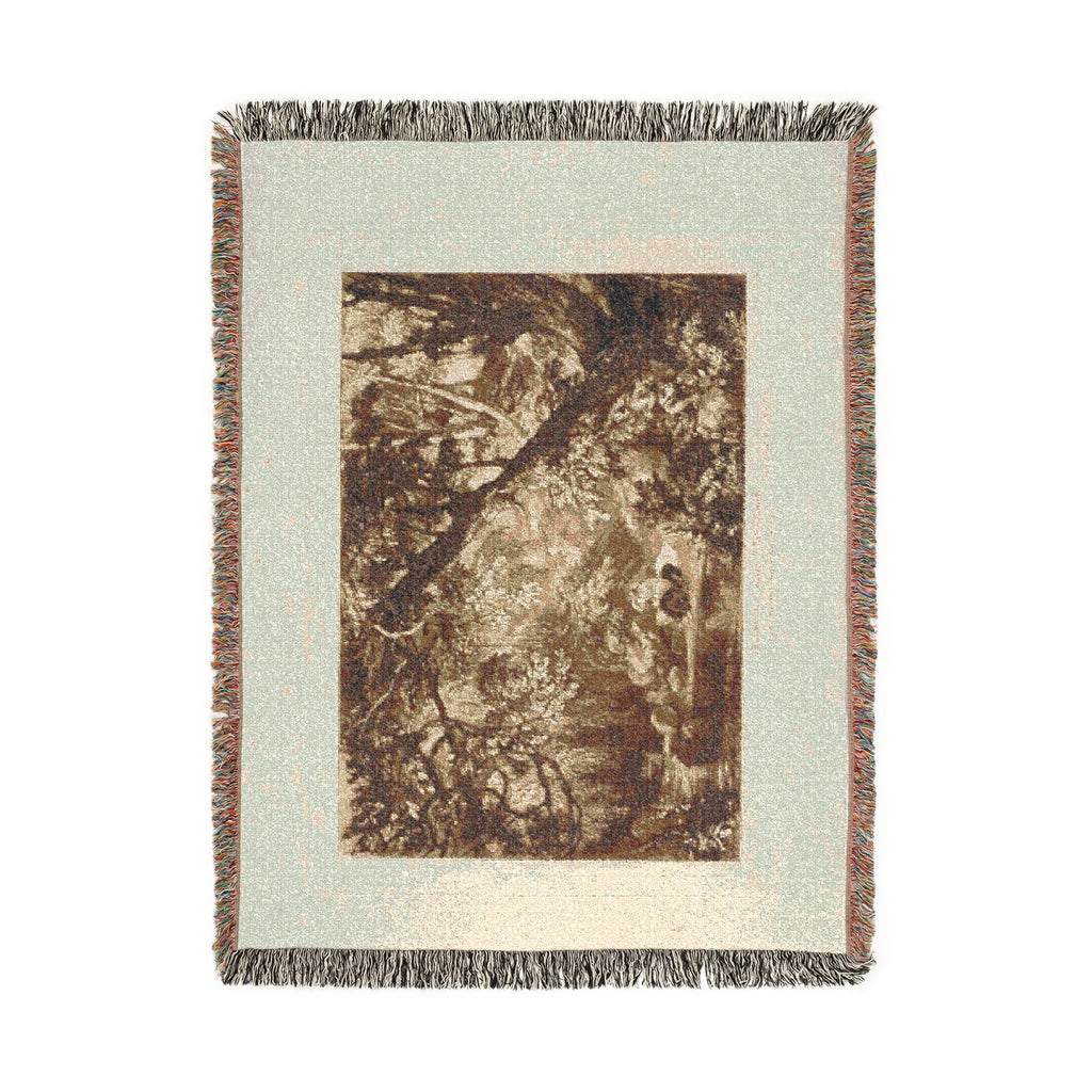 Joseph Mallord William Turner - Aesacus and Hesperie, plate 66 from Liber Studiorum | Woven Tapestry Blanket