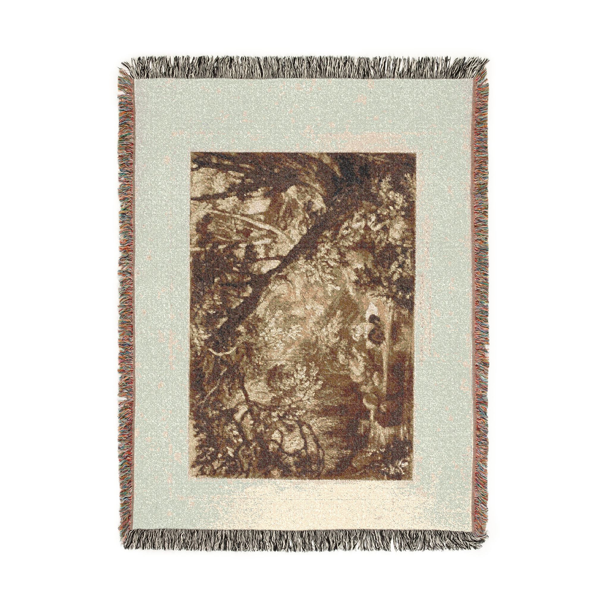 Joseph Mallord William Turner - Aesacus and Hesperie, plate 66 from Liber Studiorum | Woven Tapestry Blanket