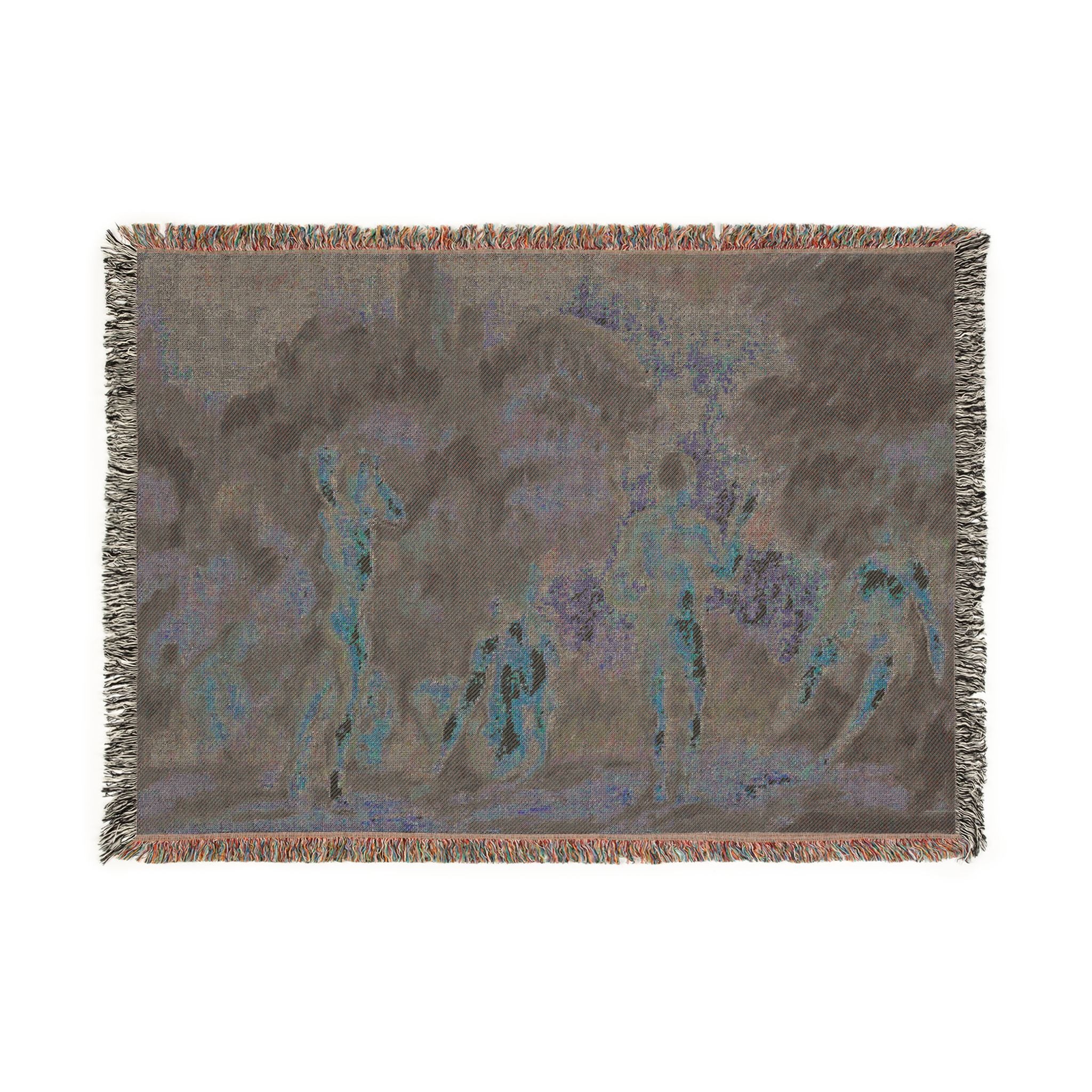 Paul Cezanne - Bathers | Woven Tapestry Blanket