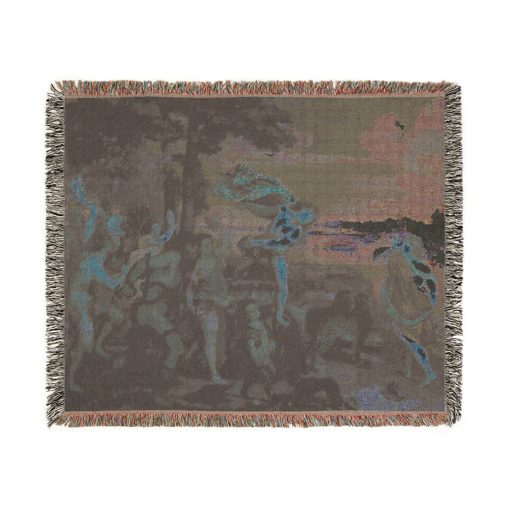 Titian Bacchus and Ariadne | Woven Tapestry Blanket
