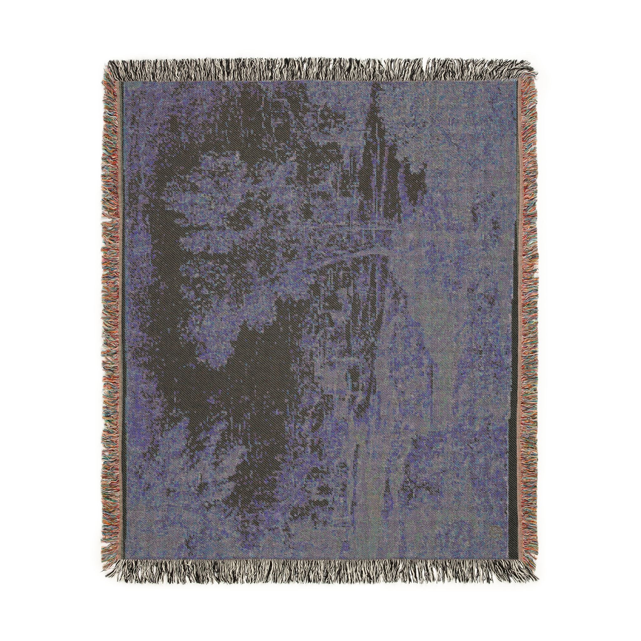 Follower of Nicolas Poussin - Italianate Landscape with Buildings | Woven Tapestry Blanket
