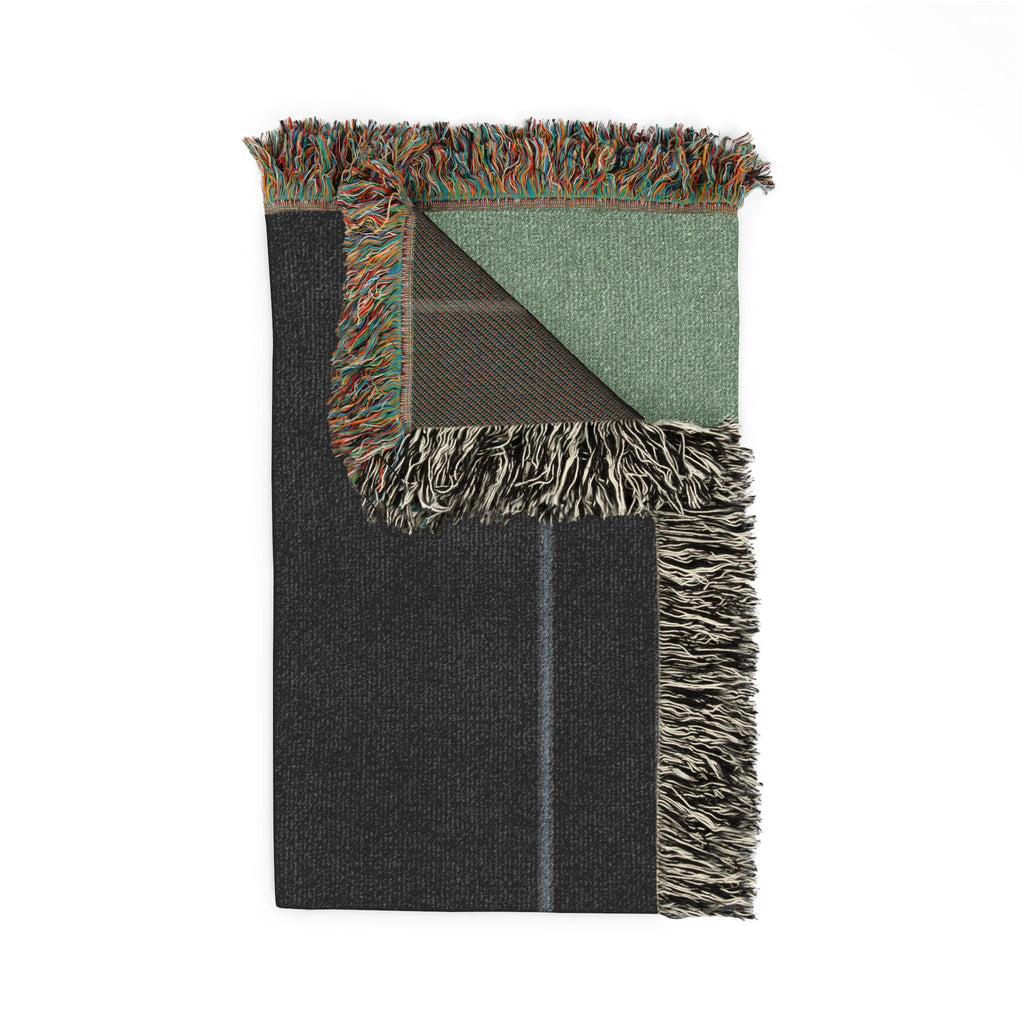 Grove Throw — Ink · Olive · Slate