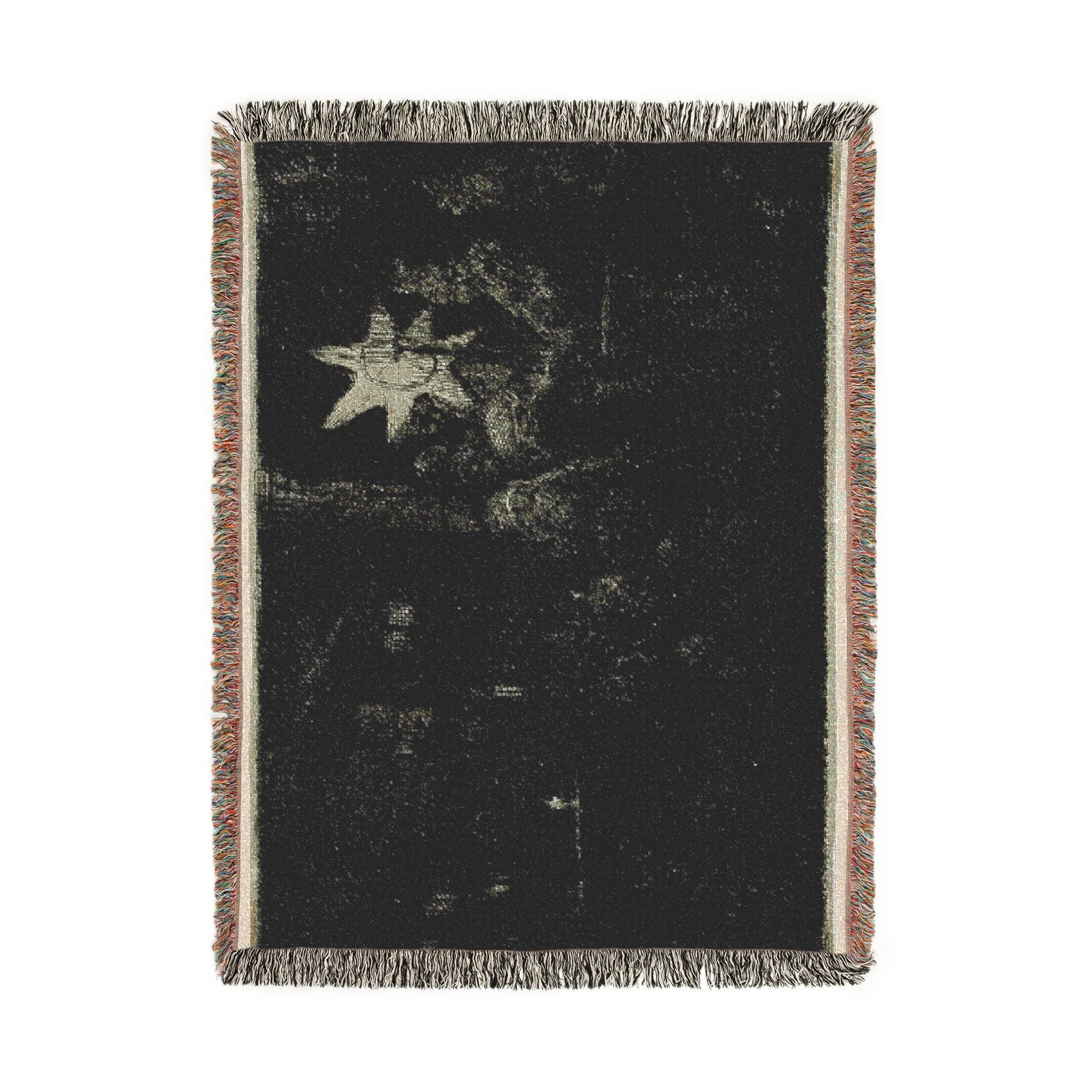 Rembrandt van Rijn - The Star of the Kings A Night Piece | Woven Tapestry Blanket
