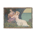 Pierre Puvis de Chavannes - In the Heather | Woven Tapestry Blanket
