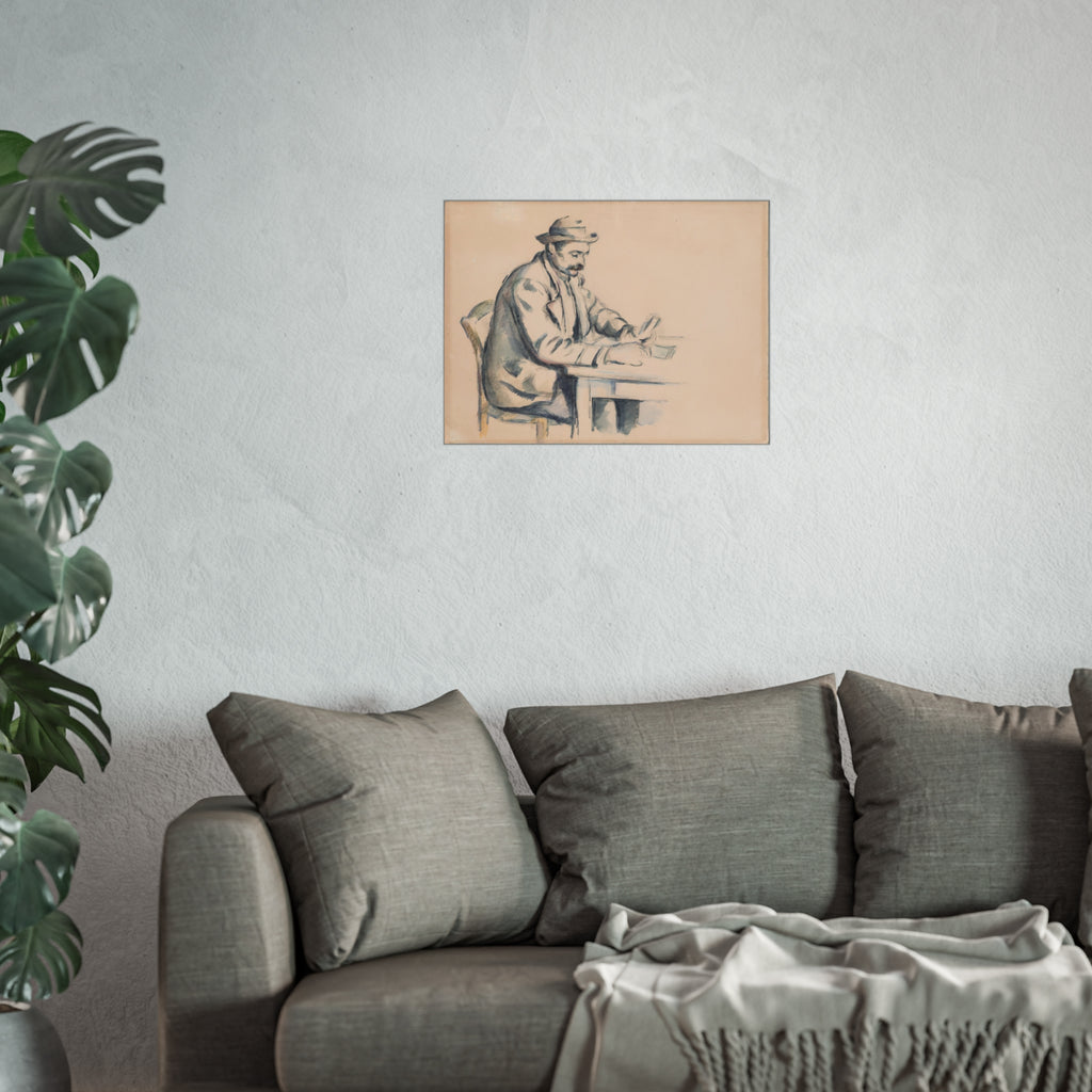 Paul Cezanne - A Study for the Card Players | Fine Art Poster