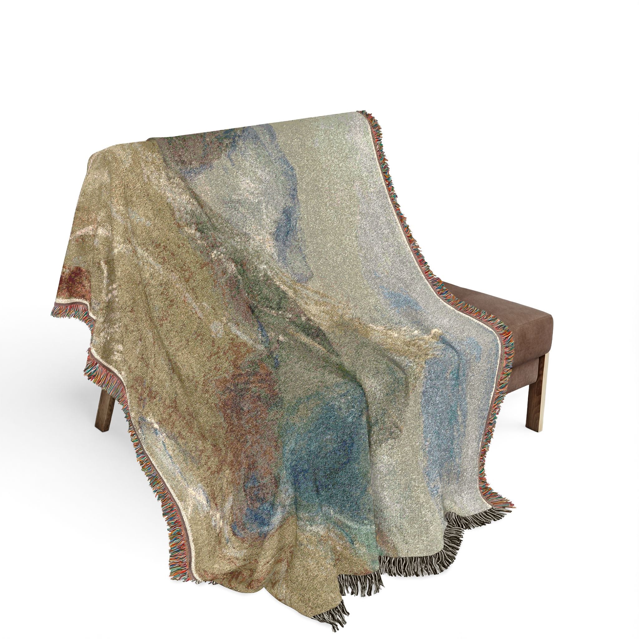 Castle on Height near Geneva J. M. W. Turner Tapestry Blanket