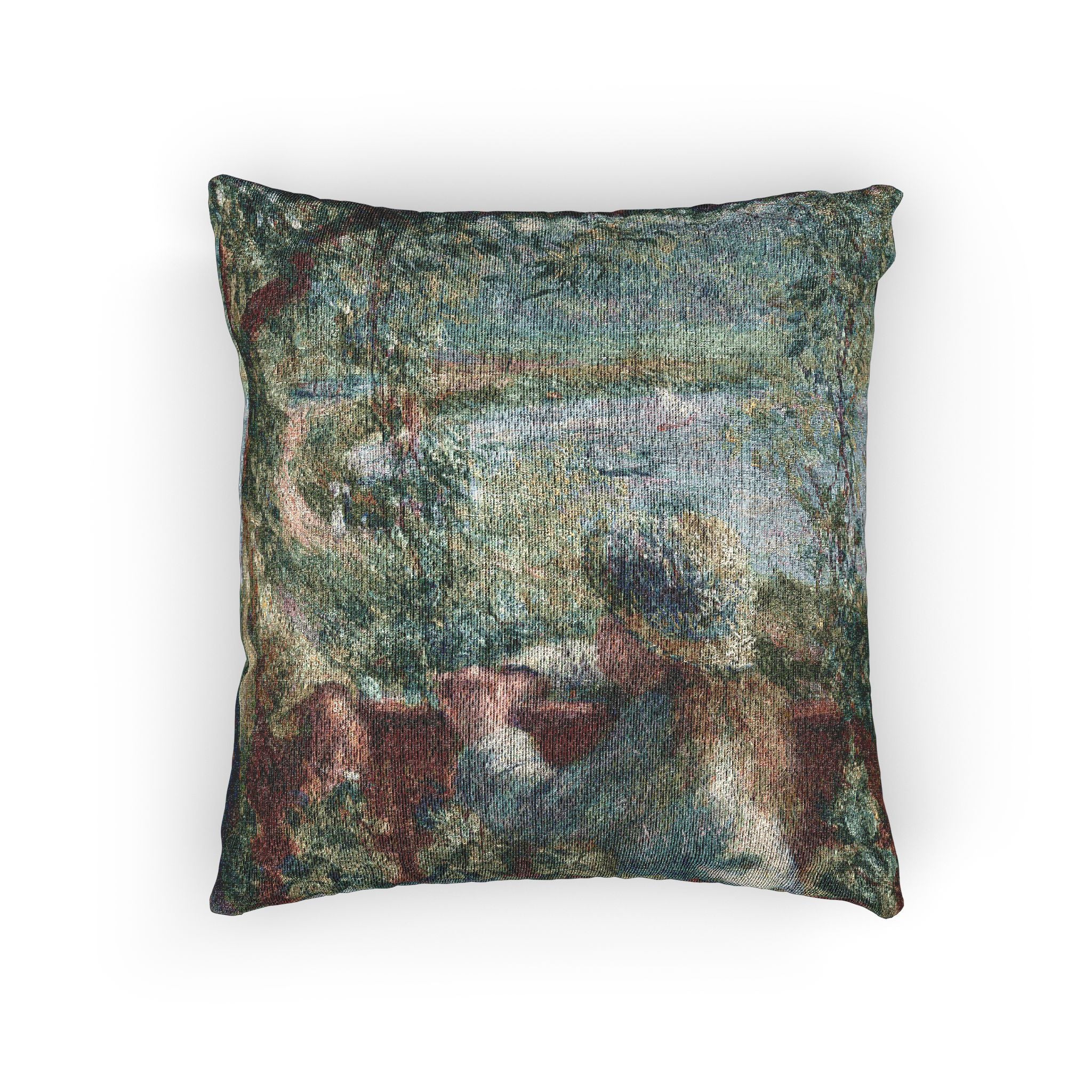 Pierre-Auguste Renoir - Near the Lake | Woven Pillow