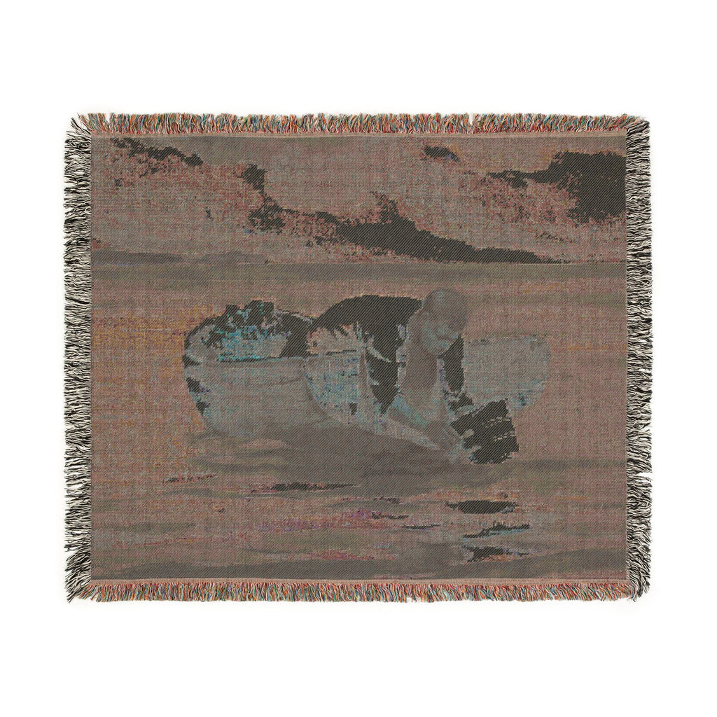 Winslow Homer - The Water Fan | Woven Tapestry Blanket