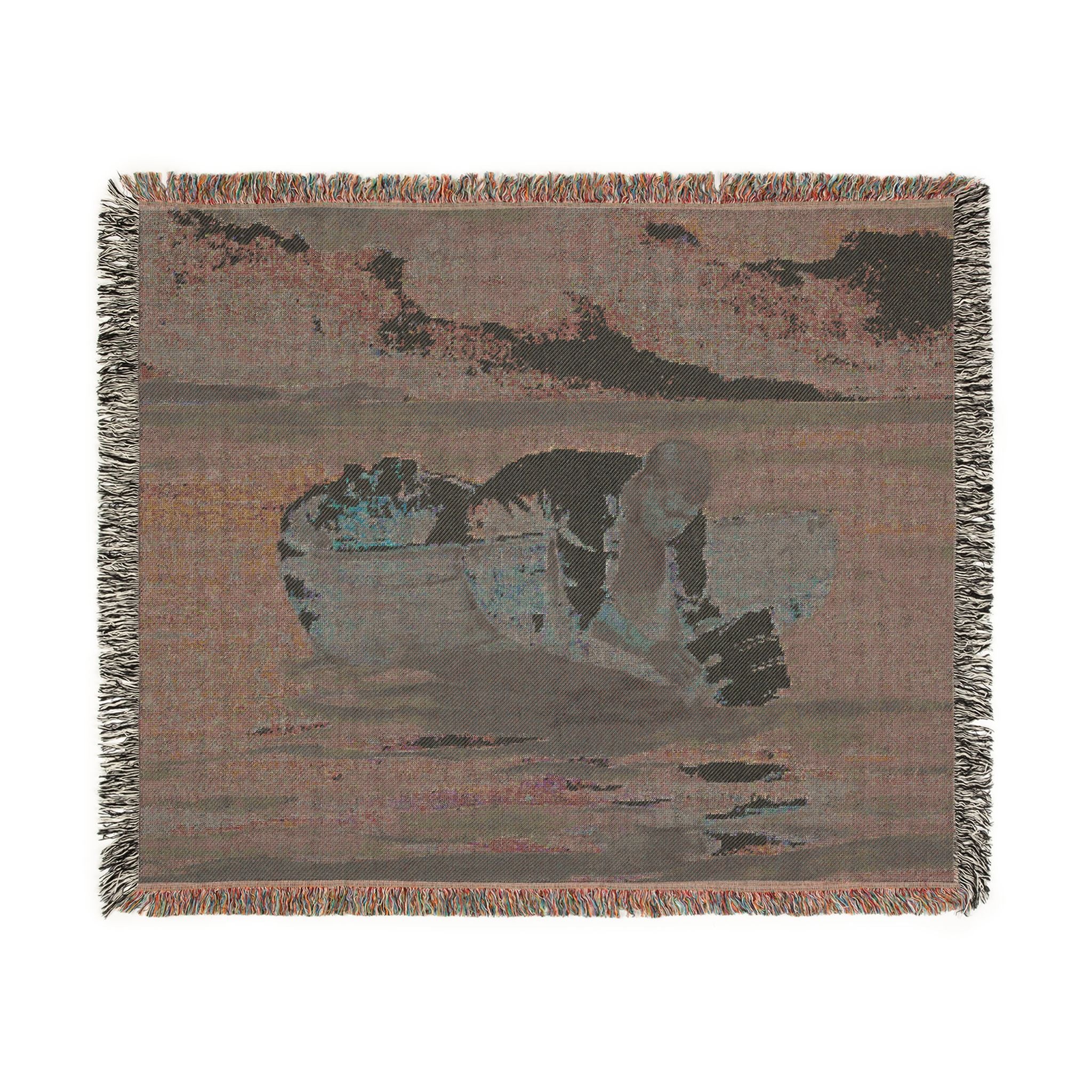 Winslow Homer - The Water Fan | Woven Tapestry Blanket