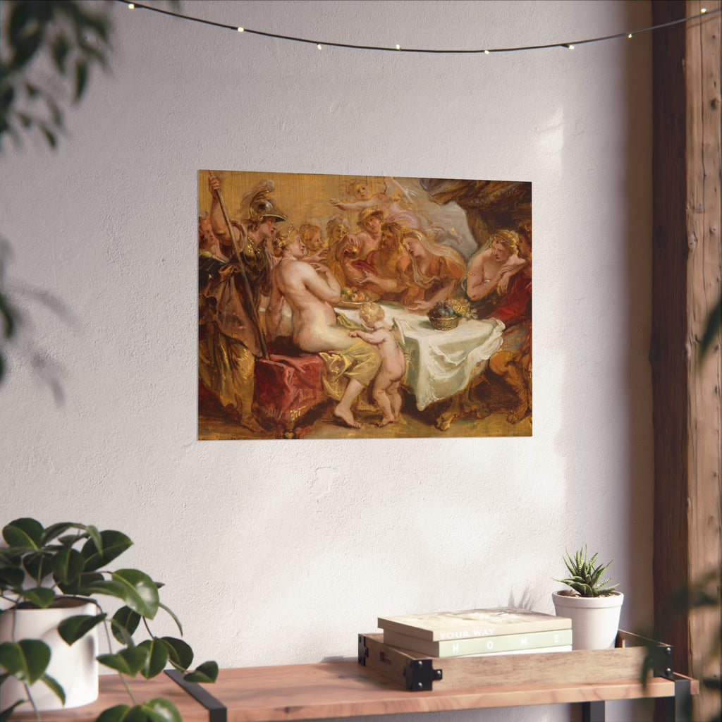 Peter Paul Rubens - The Wedding of Peleus and Thetis | Fine Art Poster