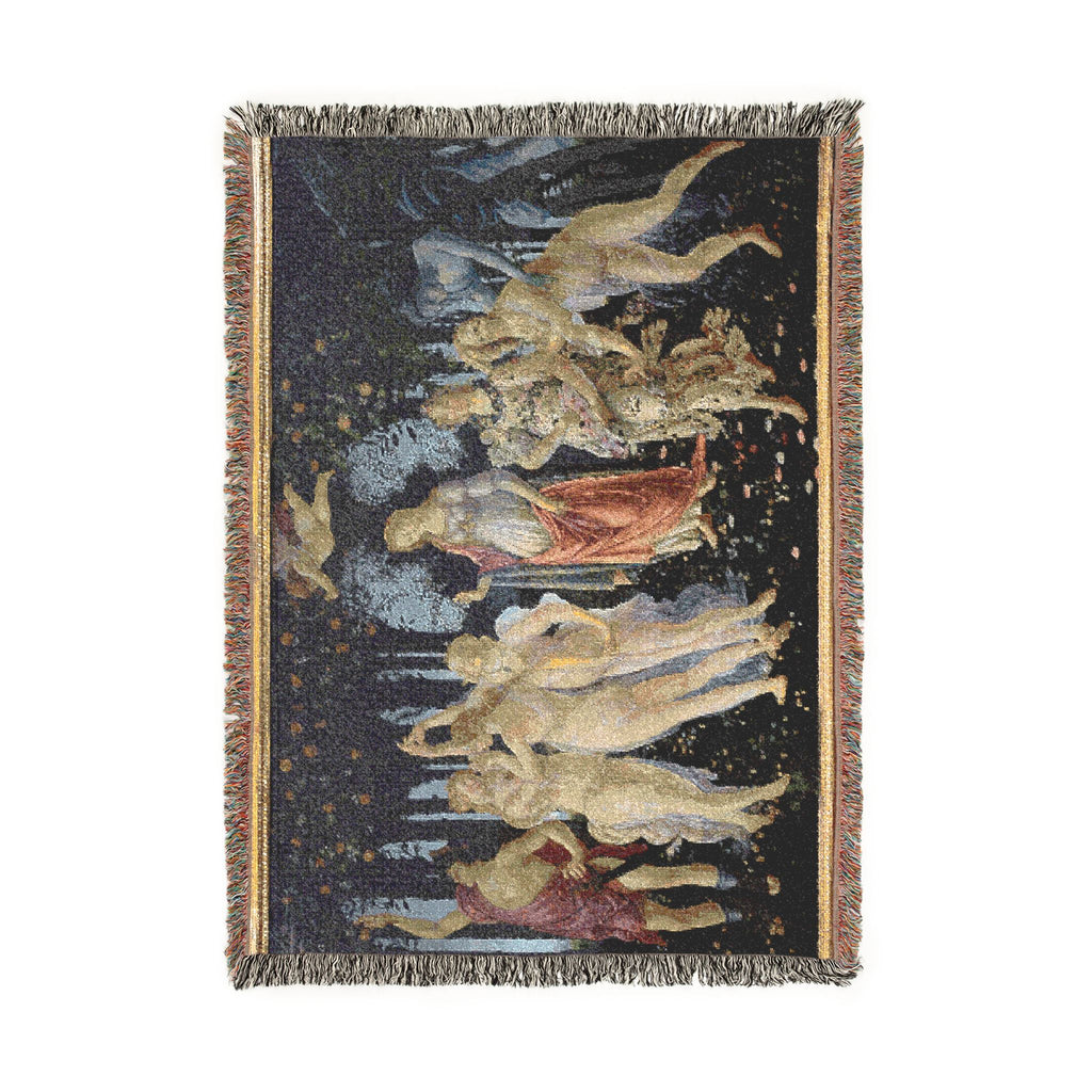 Primavera (Botticelli) | Woven Tapestry Blanket