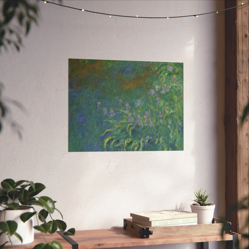 Claude Monet - Irises | Fine Art Poster