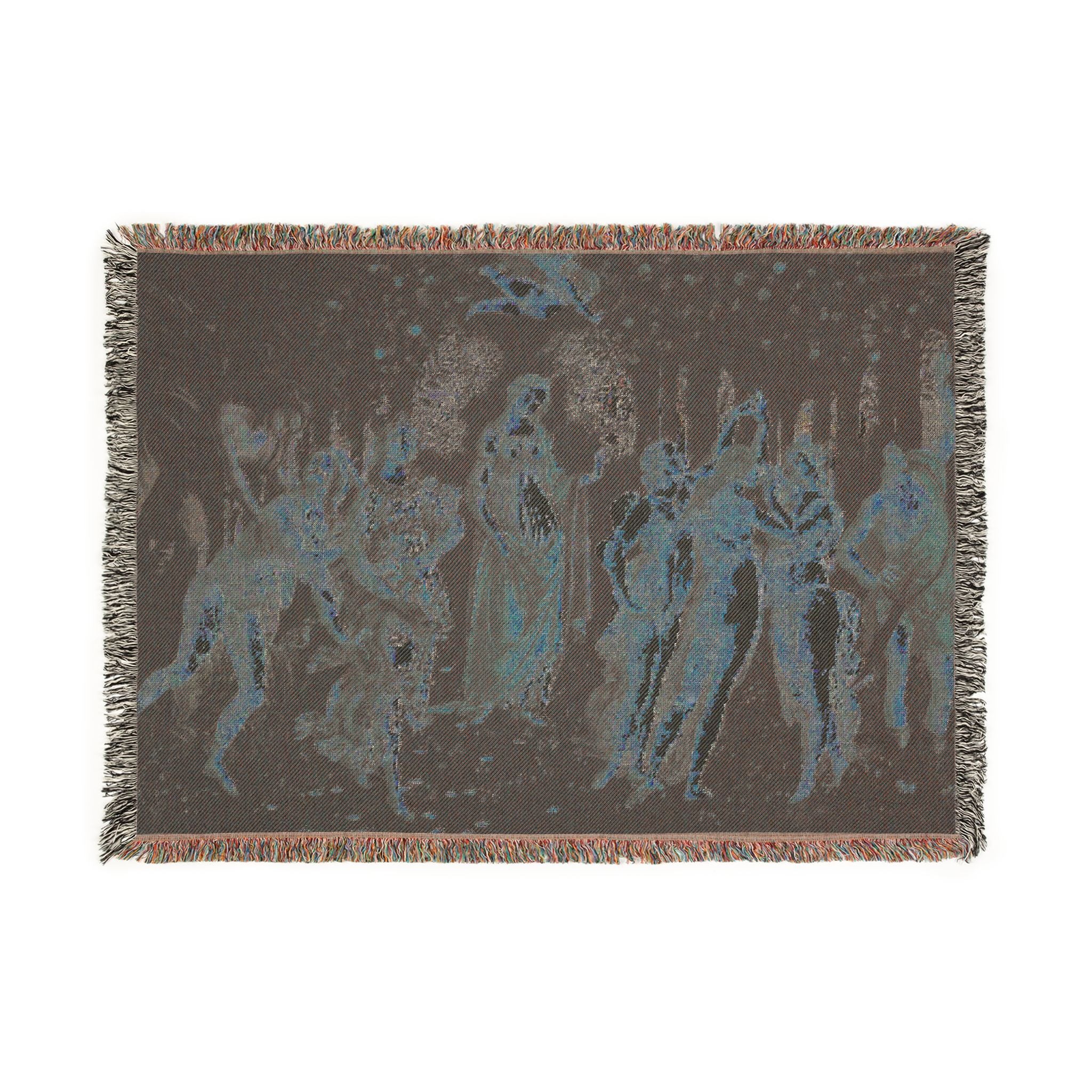 Botticelli-primavera | Woven Tapestry Blanket
