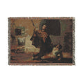 Francisco José de Goya y Lucientes - Friar Pedro Clubs El Maragato with the Butt of the Gun | Woven Tapestry Blanket