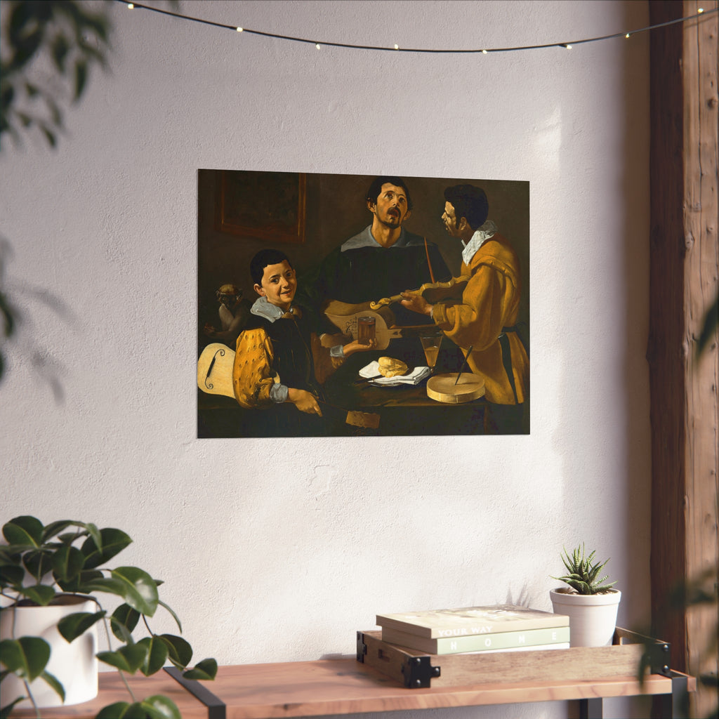 Diego Velázquez - The Three Musicians - Google Art Project | Fine Art Poster