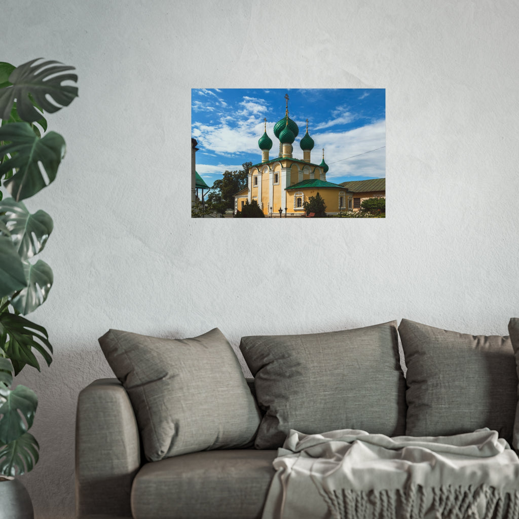 Church of the Beheading of Saint John the Baptist Alekseyevsky Monastery Uglich 2023-07-22 7452 | Fine Art Poster