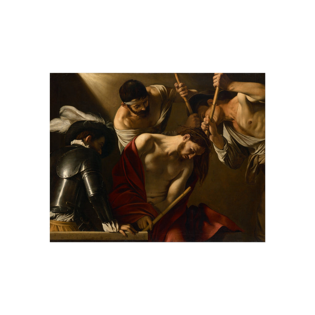 Michelangelo Merisi, called Caravaggio - The Crowning with Thorns - Google Art Project | Fine Art Poster