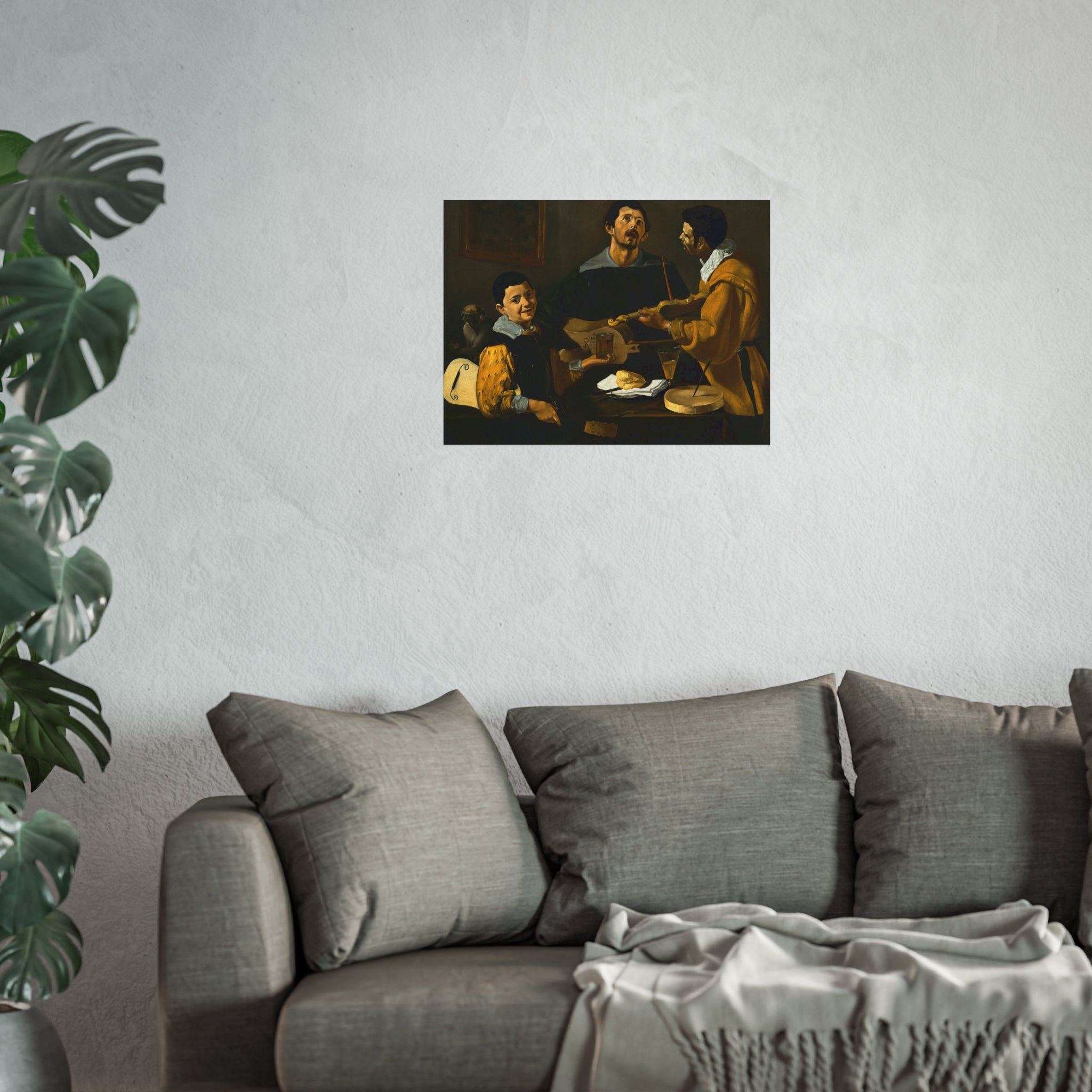 Diego Velázquez - The Three Musicians - Google Art Project | Fine Art Poster