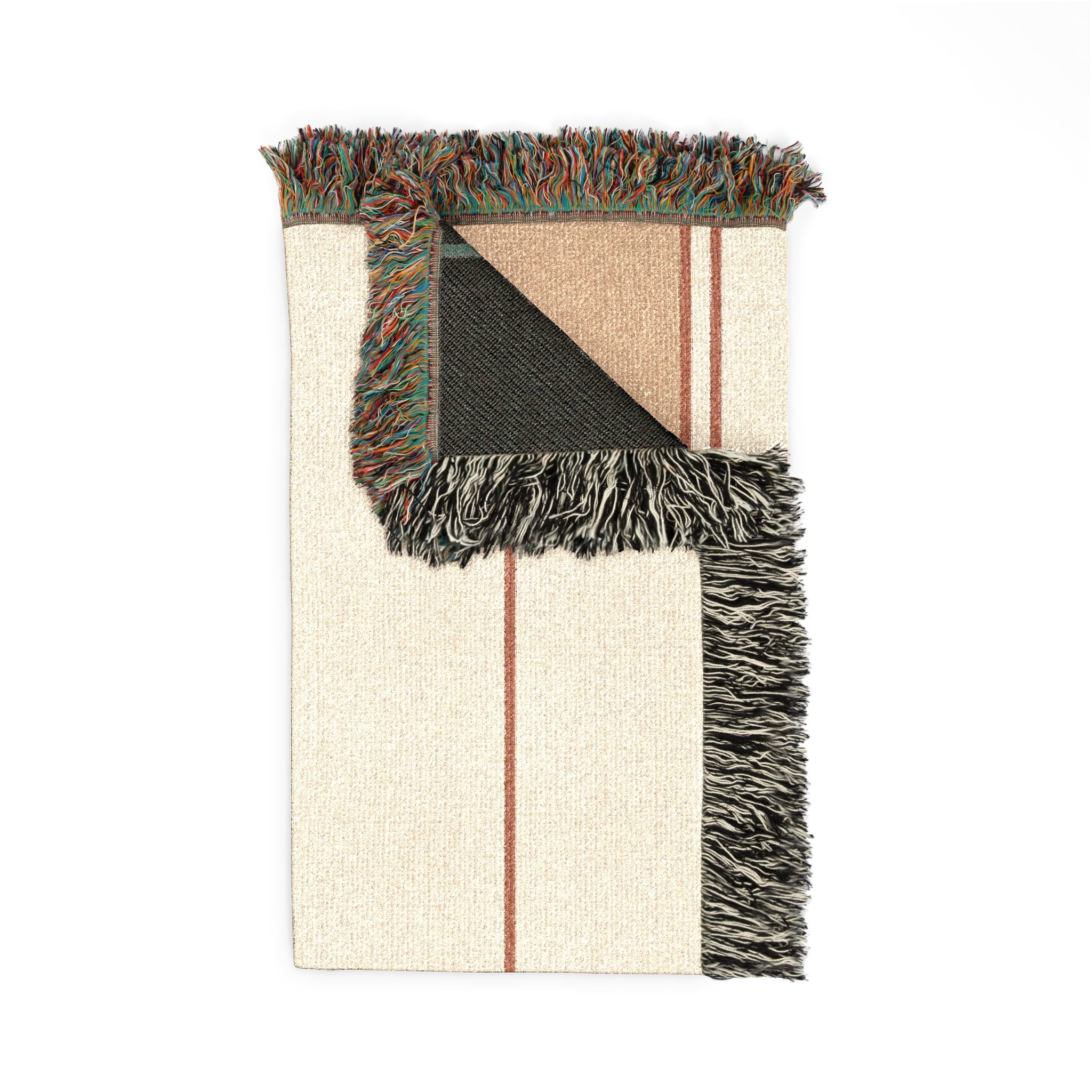 Ember Throw — Warm White · Honey · Clay