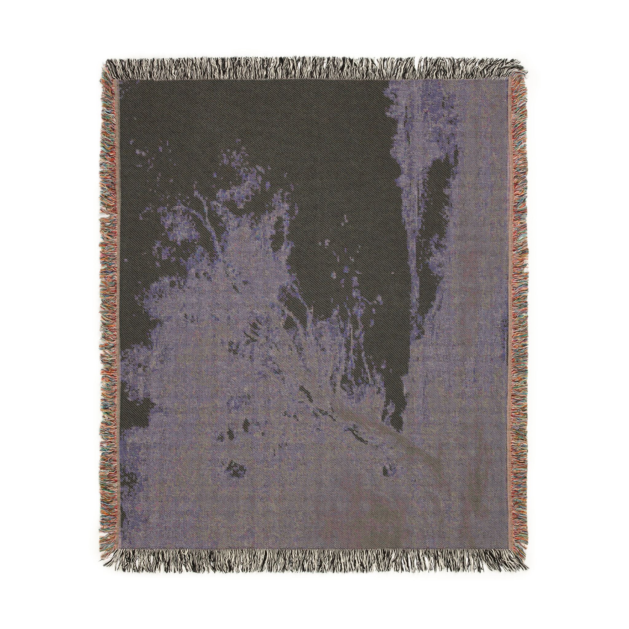Jean Baptiste Camille Corot - Bent Tree by the Water | Woven Tapestry Blanket