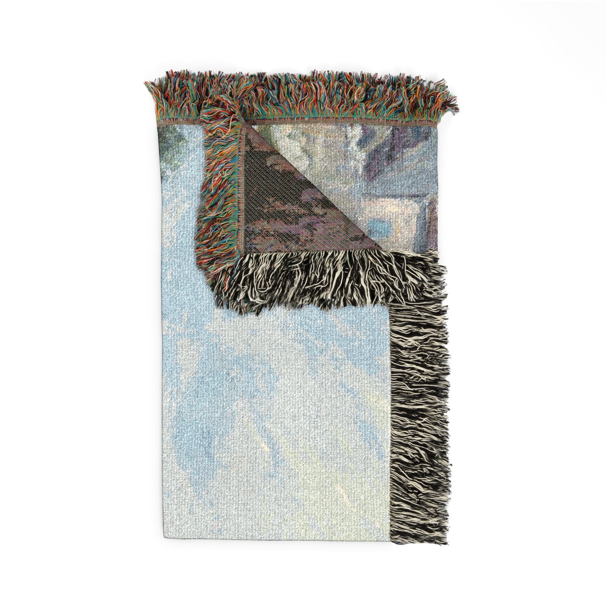 Alfred Sisley - A Turn in the Road | Woven Tapestry Blanket