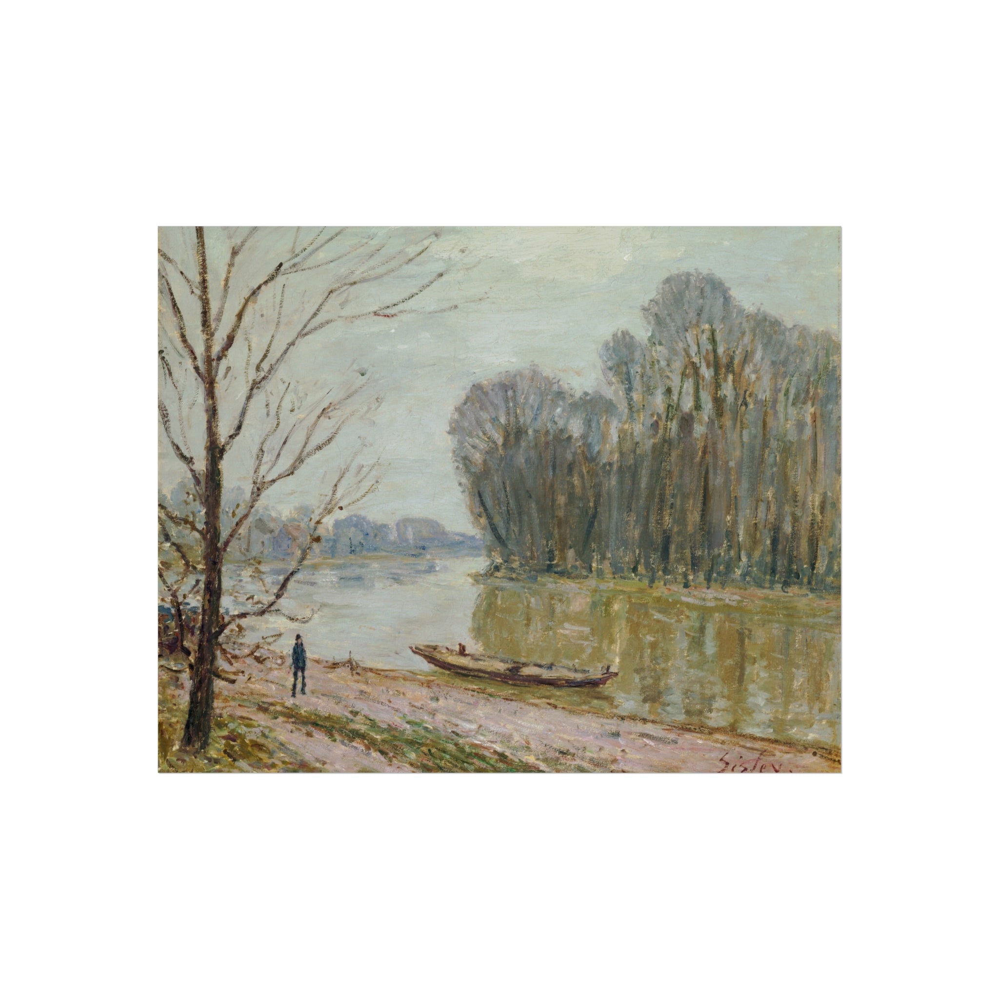 The Loire Alfred Sisley Fine Art Poster