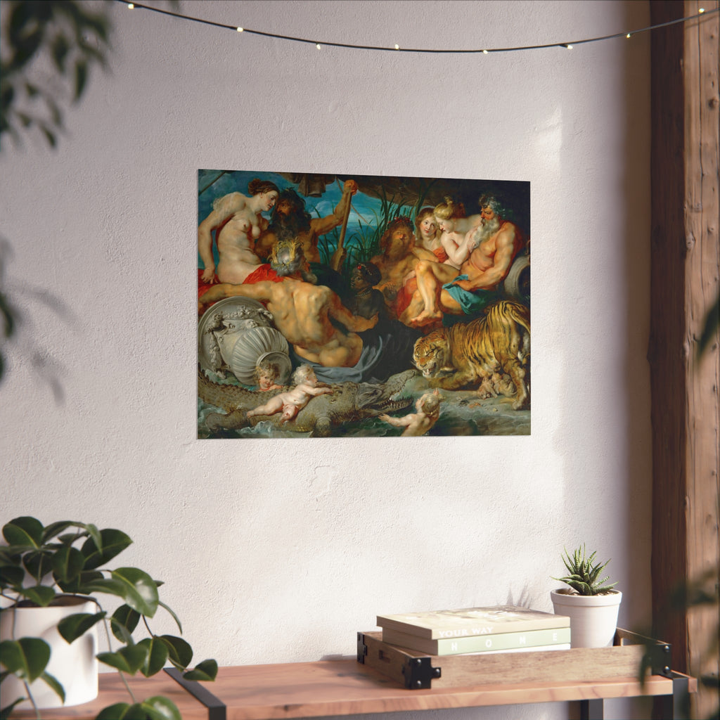 Peter Paul Rubens - The Four Continents | Fine Art Poster