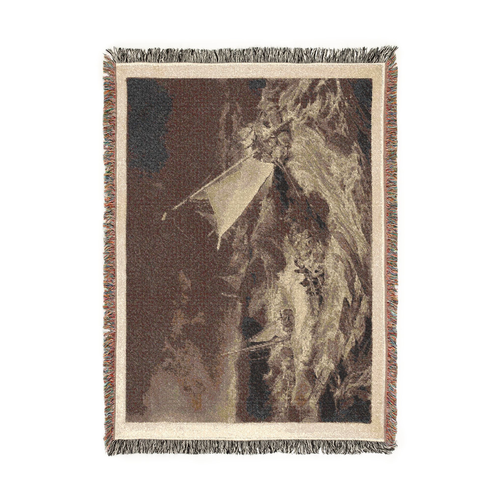 Charles Turner - A Shipwreck | Woven Tapestry Blanket