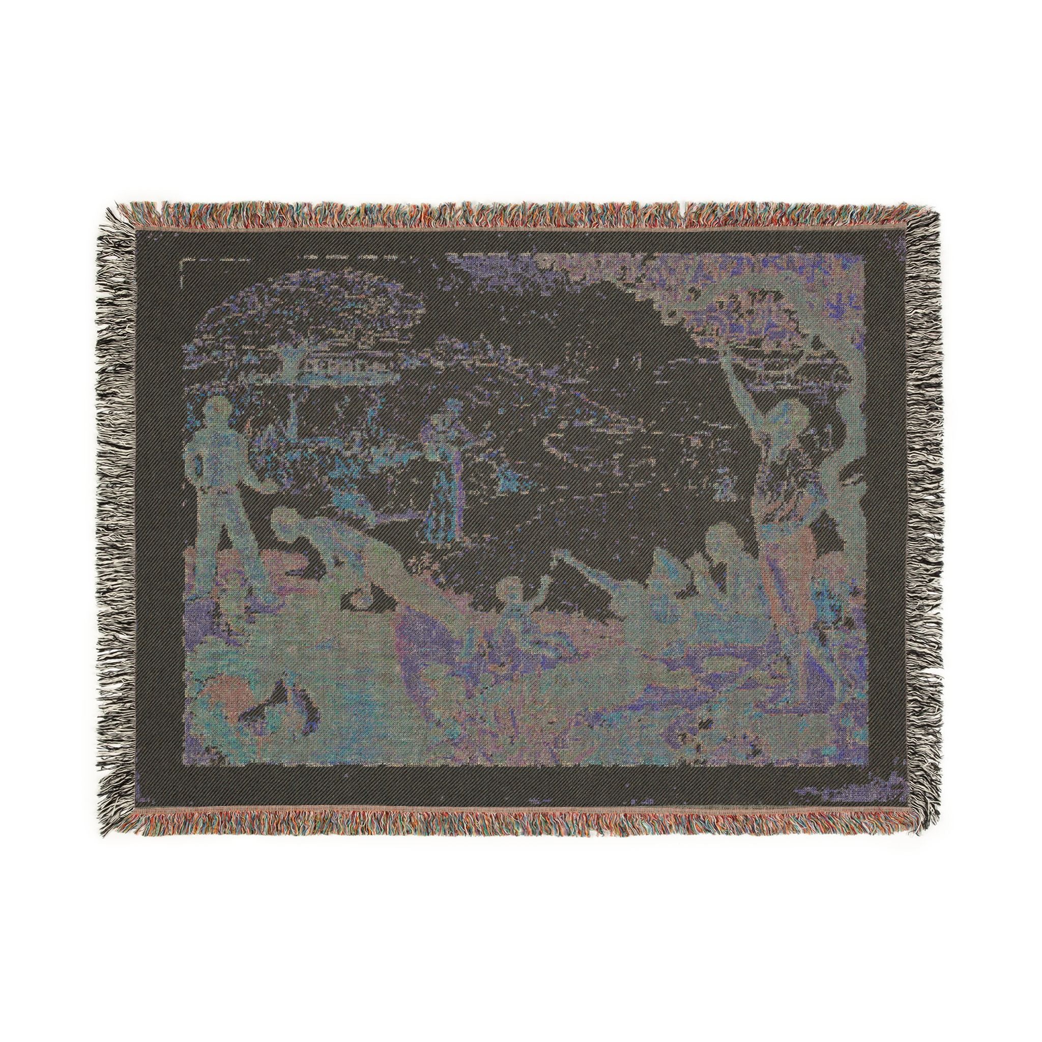 Paul Signac - In Times of Harmony | Woven Tapestry Blanket