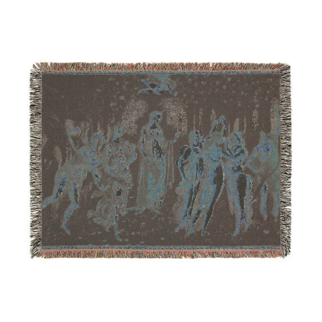 Sandro Botticelli - La Primavera - Google Art Project | Woven Tapestry Blanket