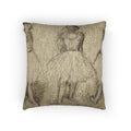 Hilaire Germain Edgar Degas - Three Studies of a Dancer in Fourth Position | Woven Pillow