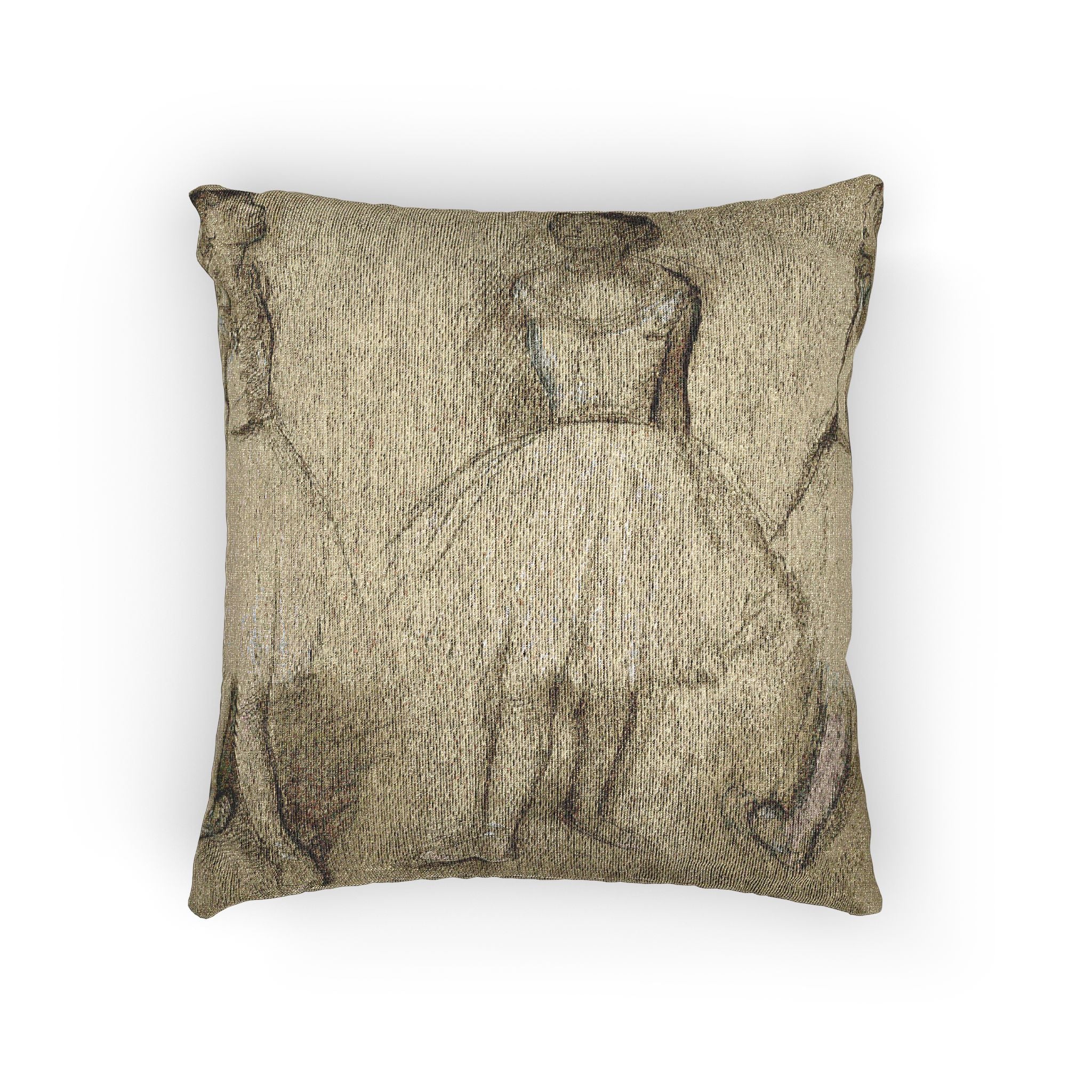 Hilaire Germain Edgar Degas - Three Studies of a Dancer in Fourth Position | Woven Pillow