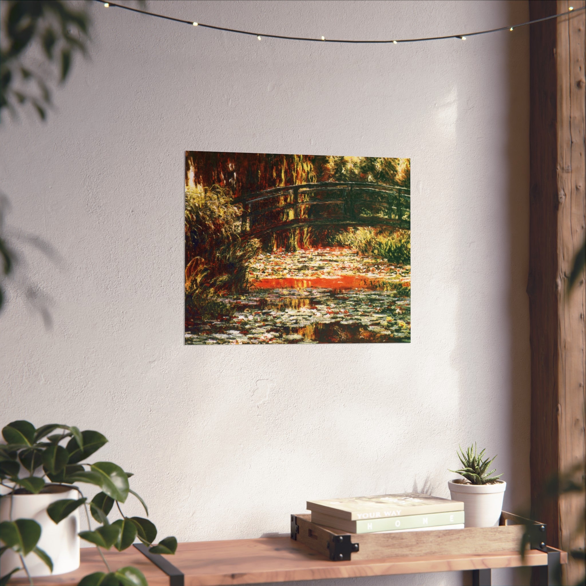 Claude Monet - Water Lily Pond | Fine Art Poster