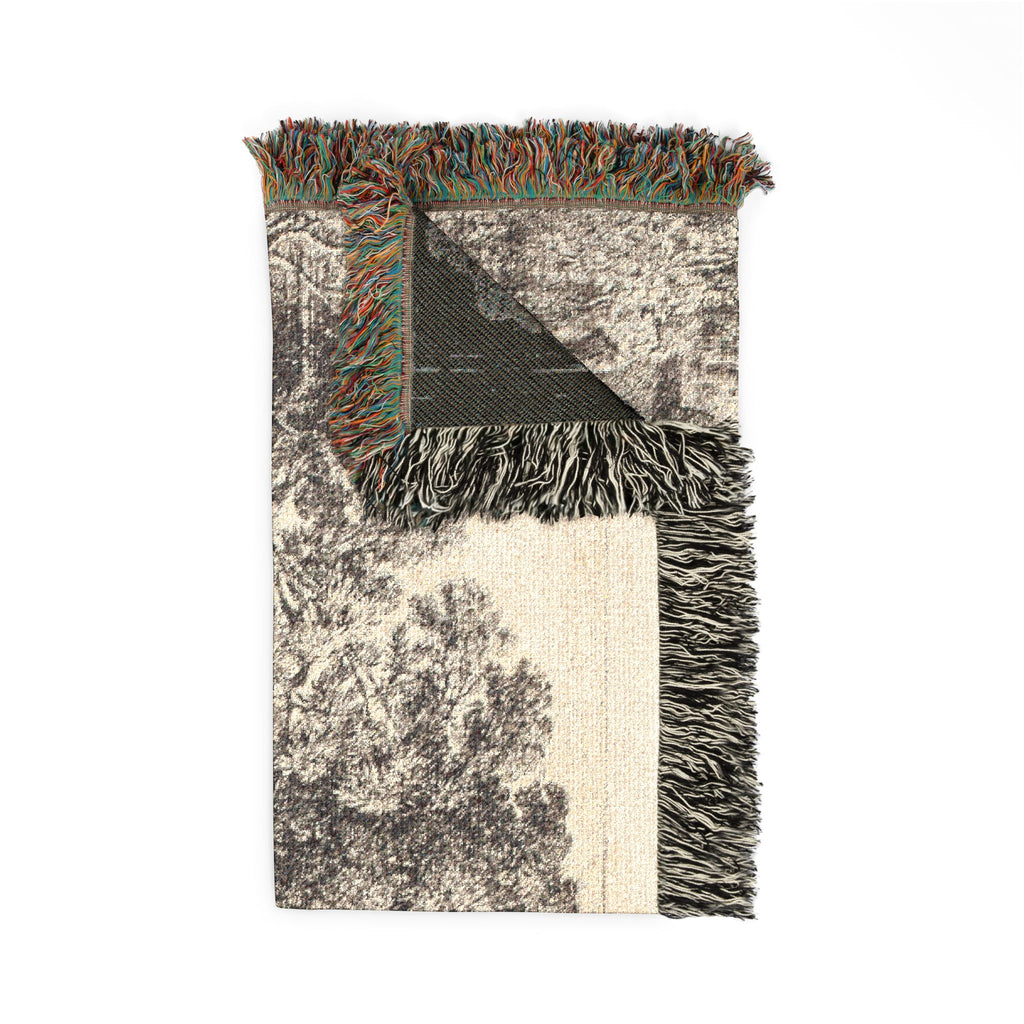 Claude Lorrain - The Cowherd | Woven Tapestry Blanket