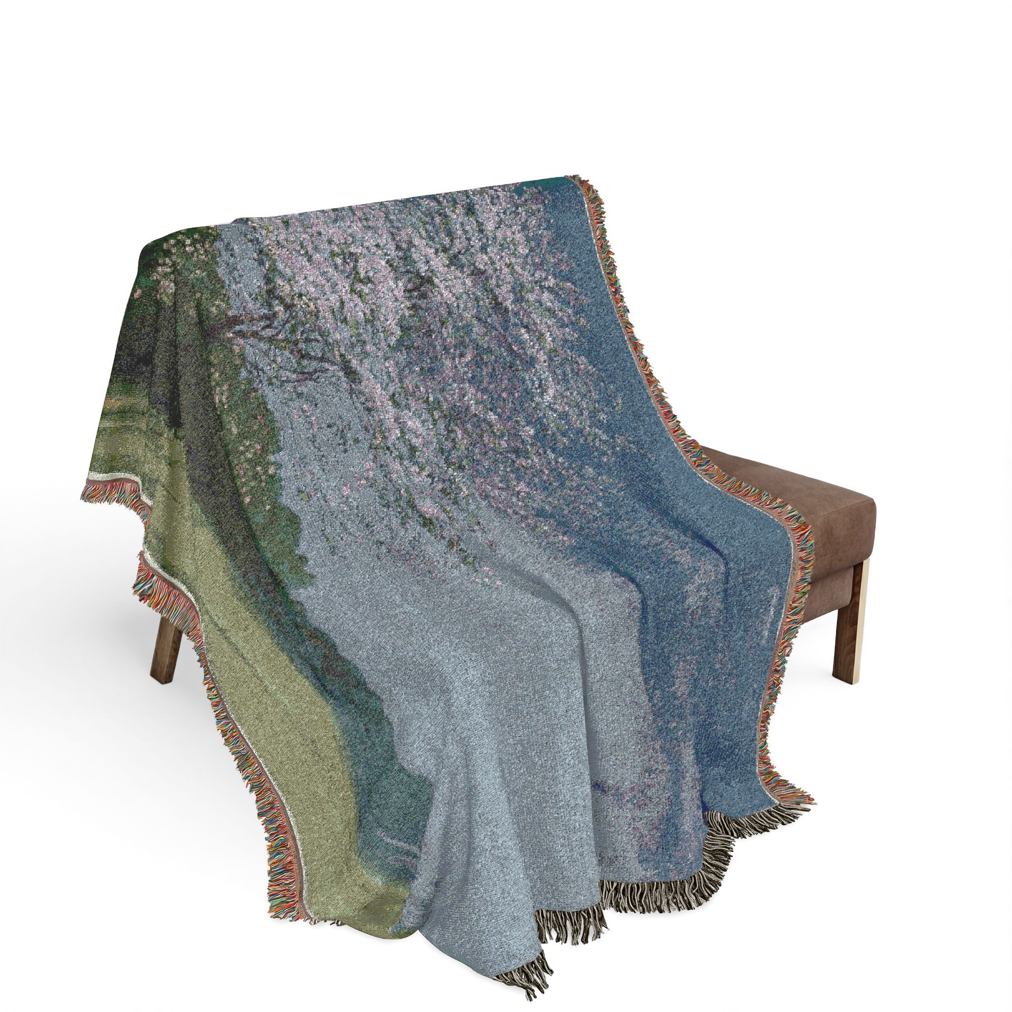 Study of a Tree in Bloom J. M. W. Turner Tapestry Blanket