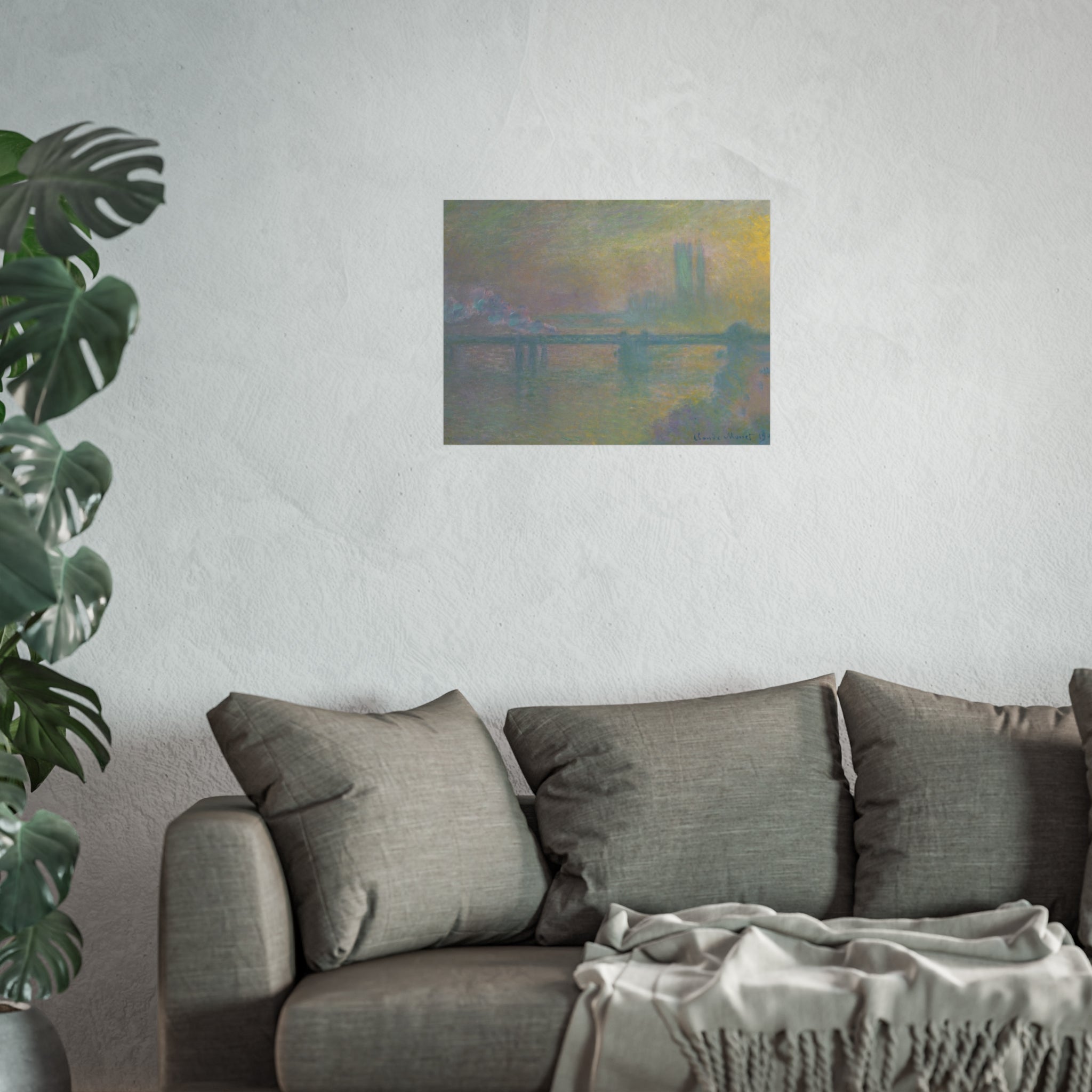 Claude Monet - Charing Cross Bridge, London | Fine Art Poster