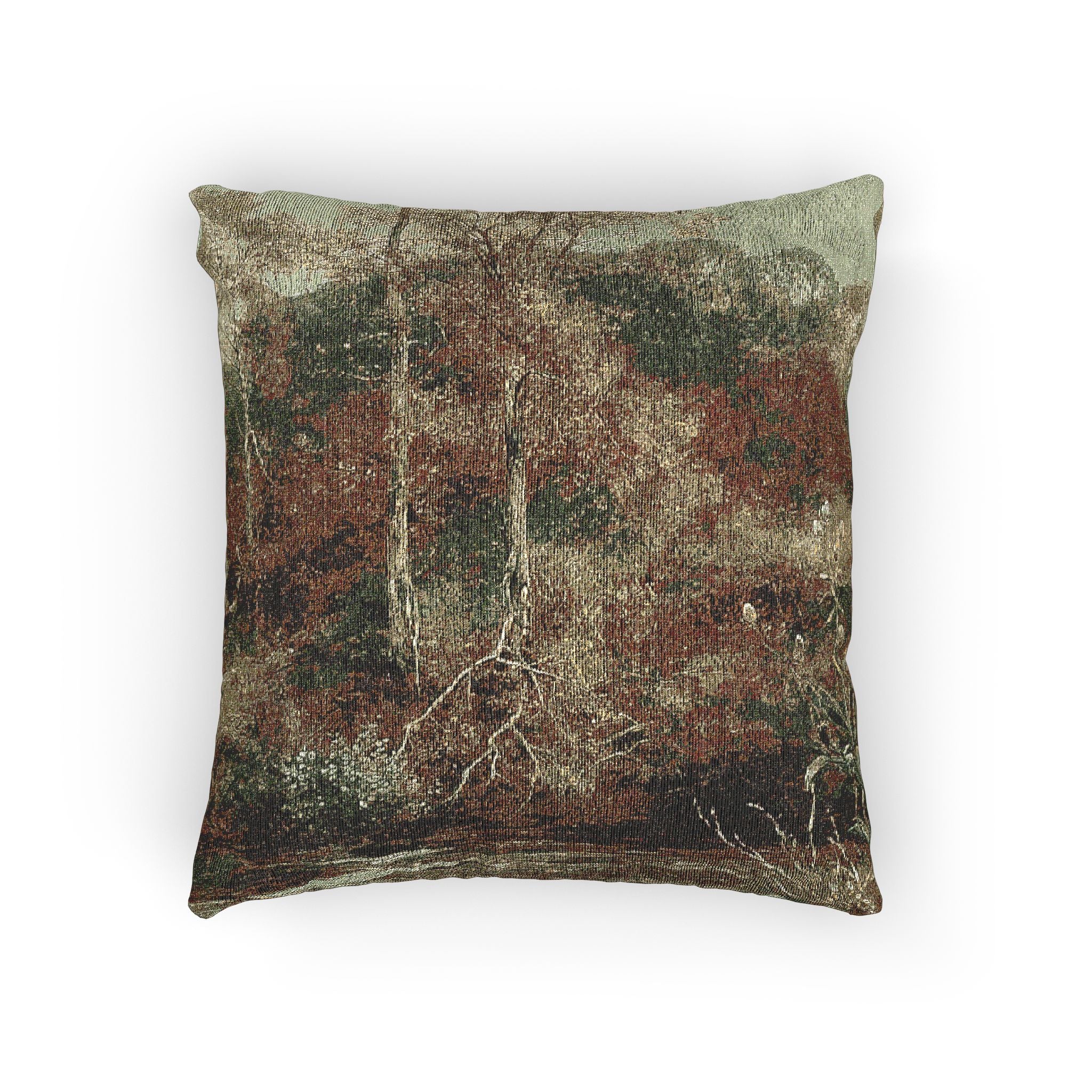 David Bates - Autumn River Scene, The Brook | Woven Pillow