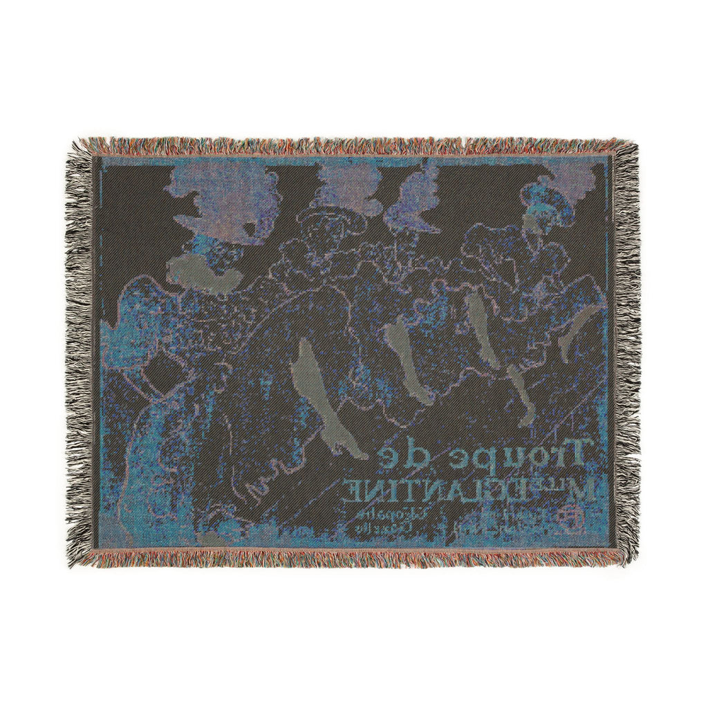 Henri de Toulouse-Lautrec - Mademoiselle Eglantine's Troupe | Woven Tapestry Blanket