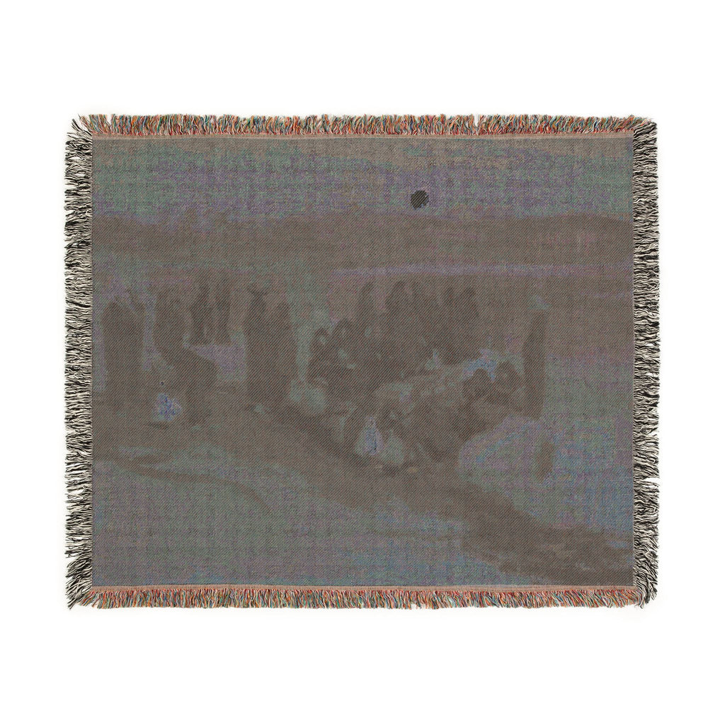 John Singer Sargent - Water Carriers on the Nile | Woven Tapestry Blanket