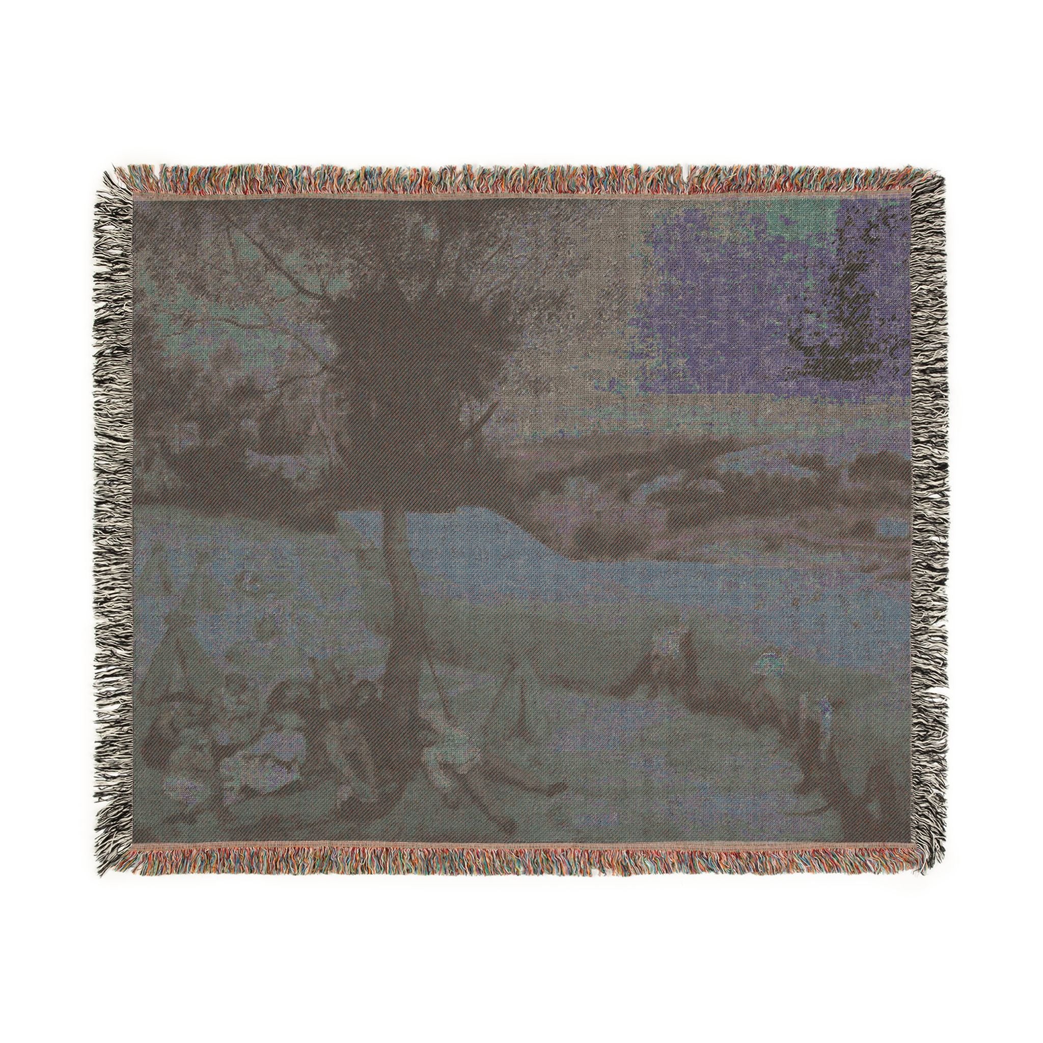 Pieter Bruegel the Elder- The Harvesters - Google Art Project | Woven Tapestry Blanket