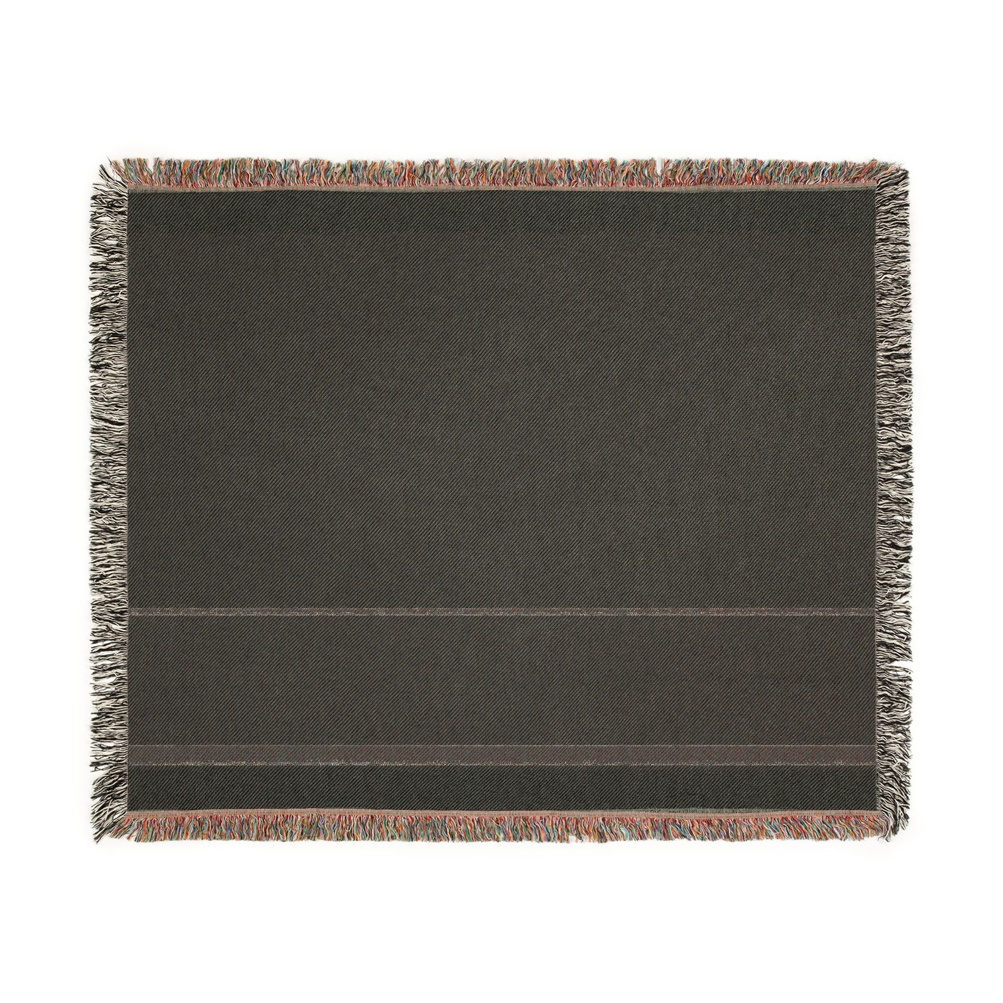 Quiet Throw — Oat · Stone · Ink