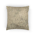 Follower of Nicolas Poussin - Italianate Landscape with Buildings | Woven Pillow