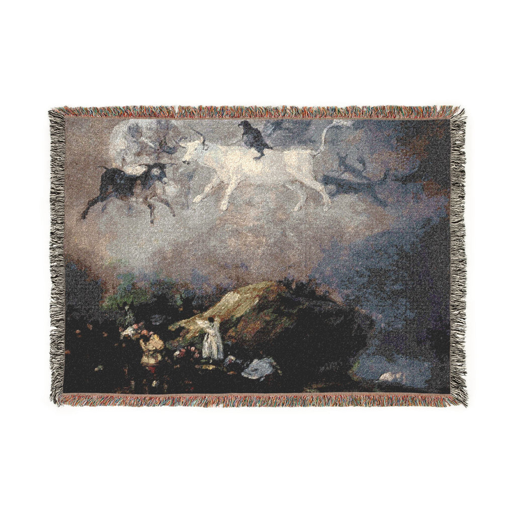 (Agen) Caprice - Francisco de Goya 1818-1819 - Musée des Beaux-Arts d'Agen | Woven Tapestry Blanket