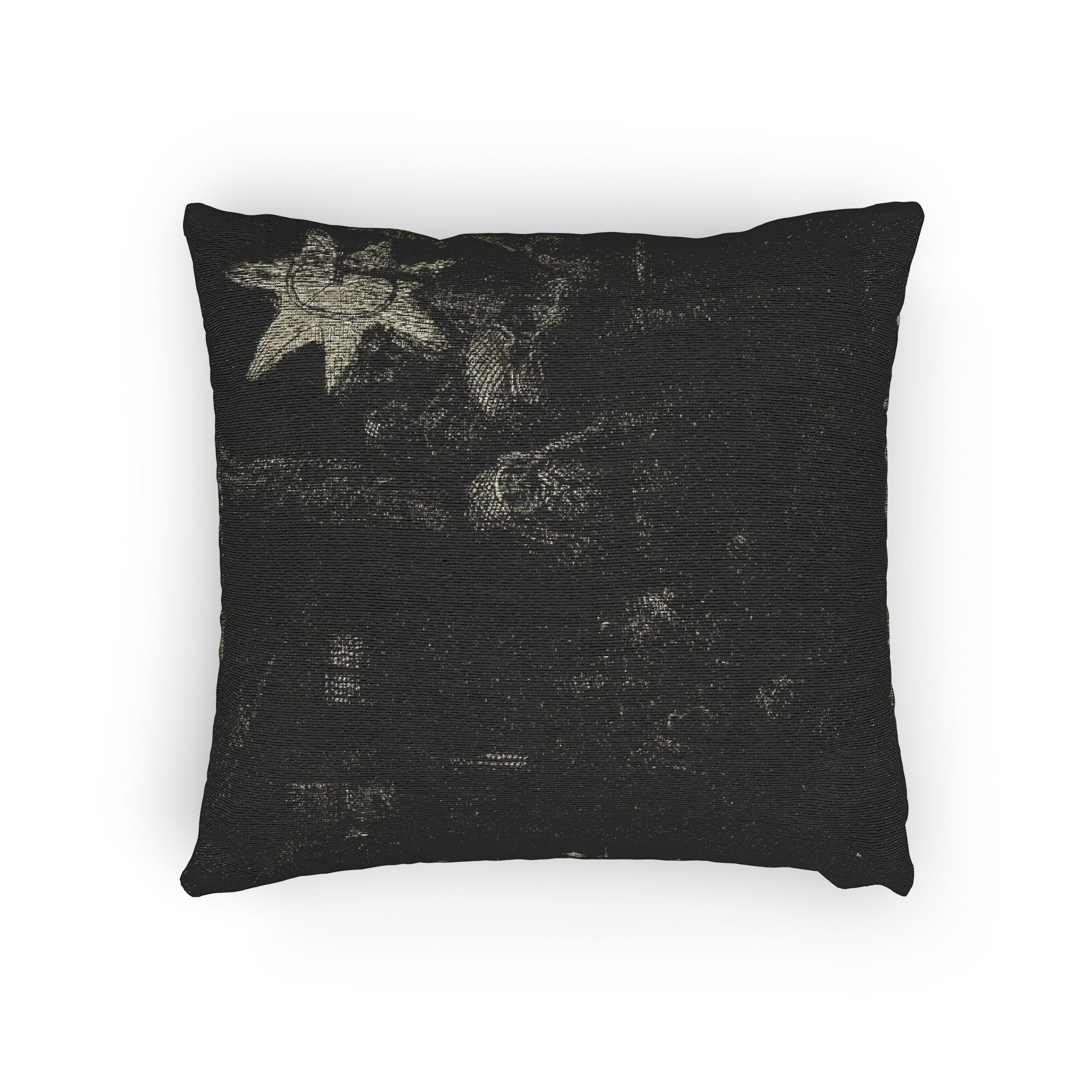 Rembrandt van Rijn - The Star of the Kings A Night Piece | Woven Pillow