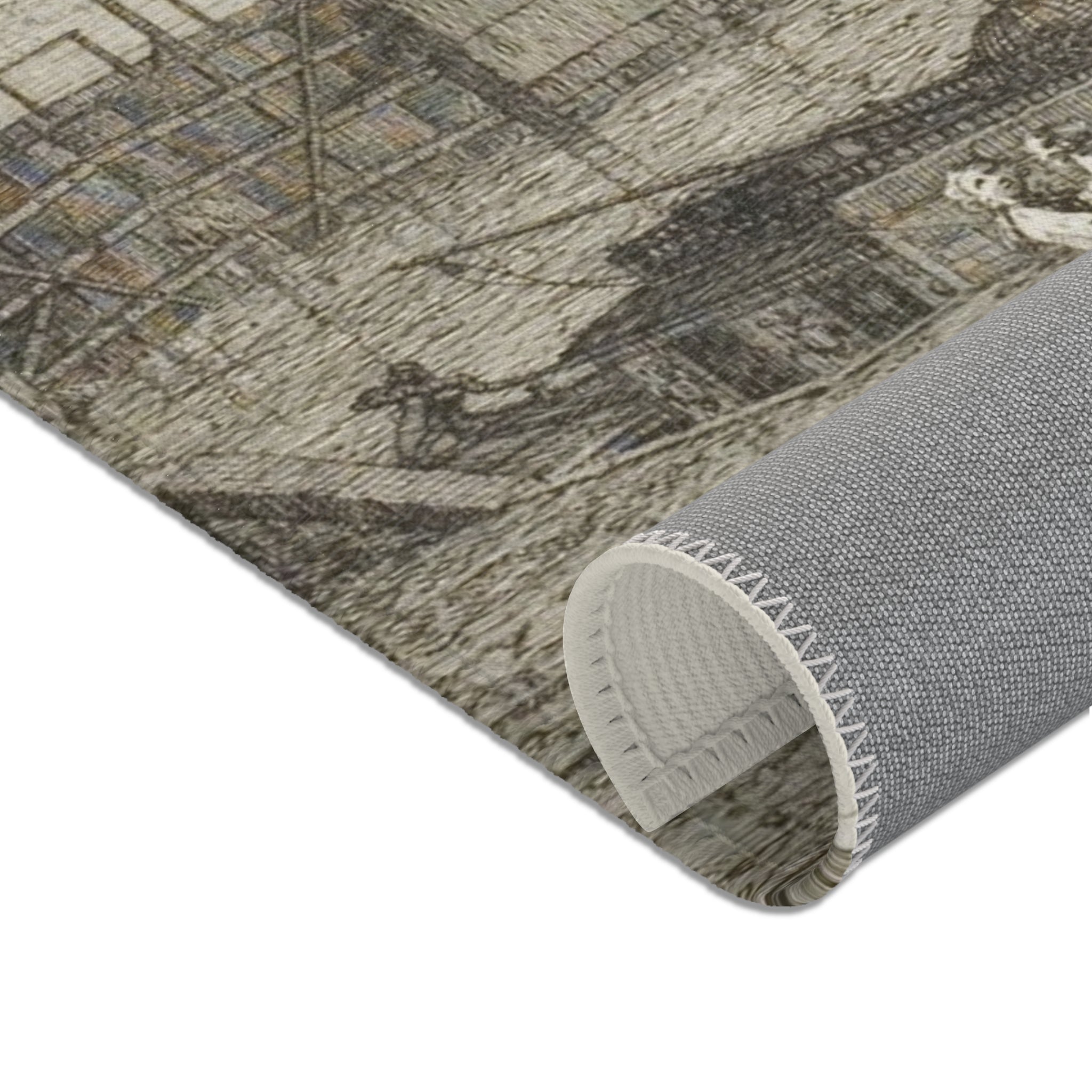 Canaletto - Le Porte Del Dolo, from Vedute | Area Rug