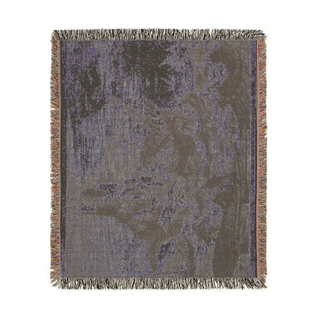 Claude Lorrain - The Shipwreck | Woven Tapestry Blanket