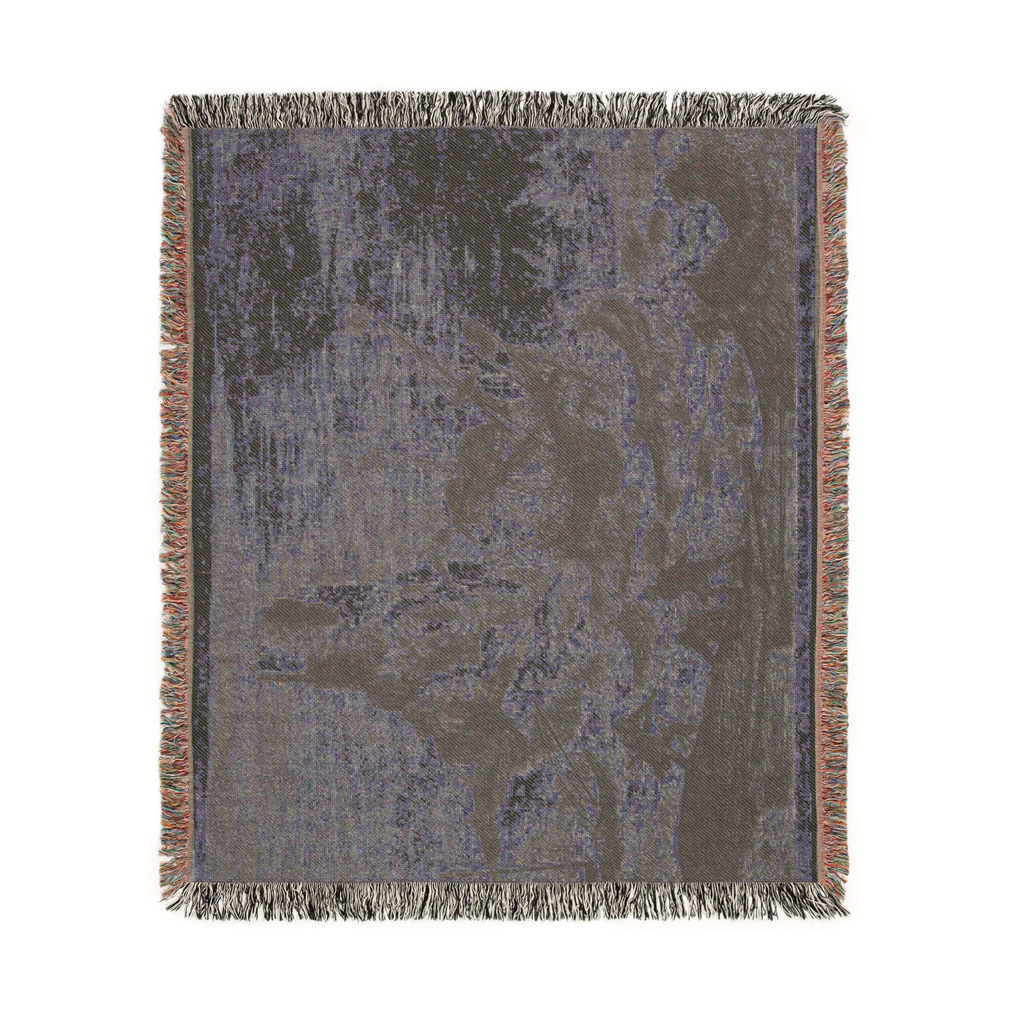 Claude Lorrain - The Shipwreck | Woven Tapestry Blanket
