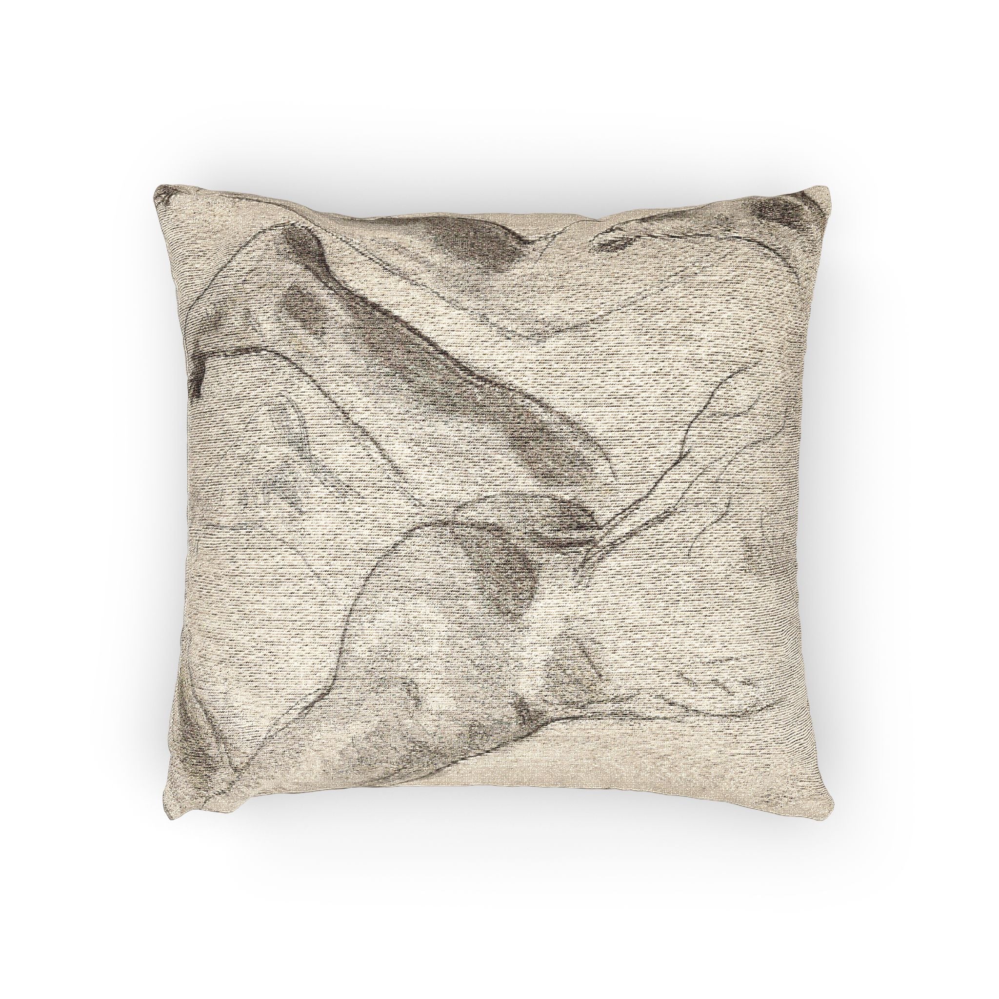 John Singer Sargent - Sketches of Legs and Feet | Woven Pillow
