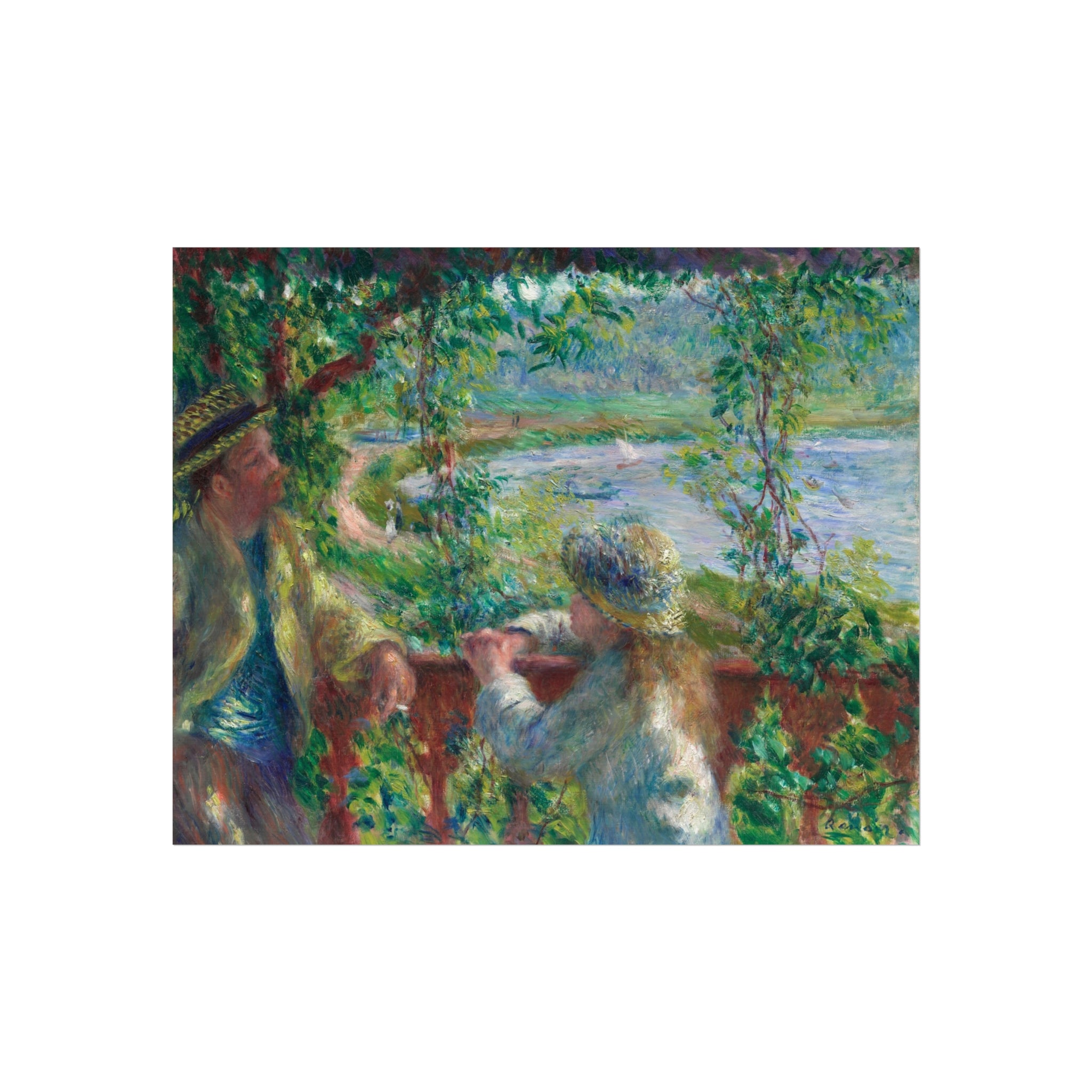 Pierre-Auguste Renoir - Near the Lake | Fine Art Poster