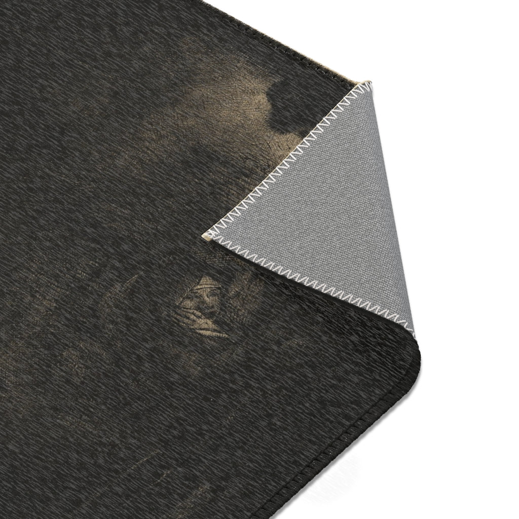 Rembrandt van Rijn - The Adoration of the Shepherds A Night Piece | Area Rug